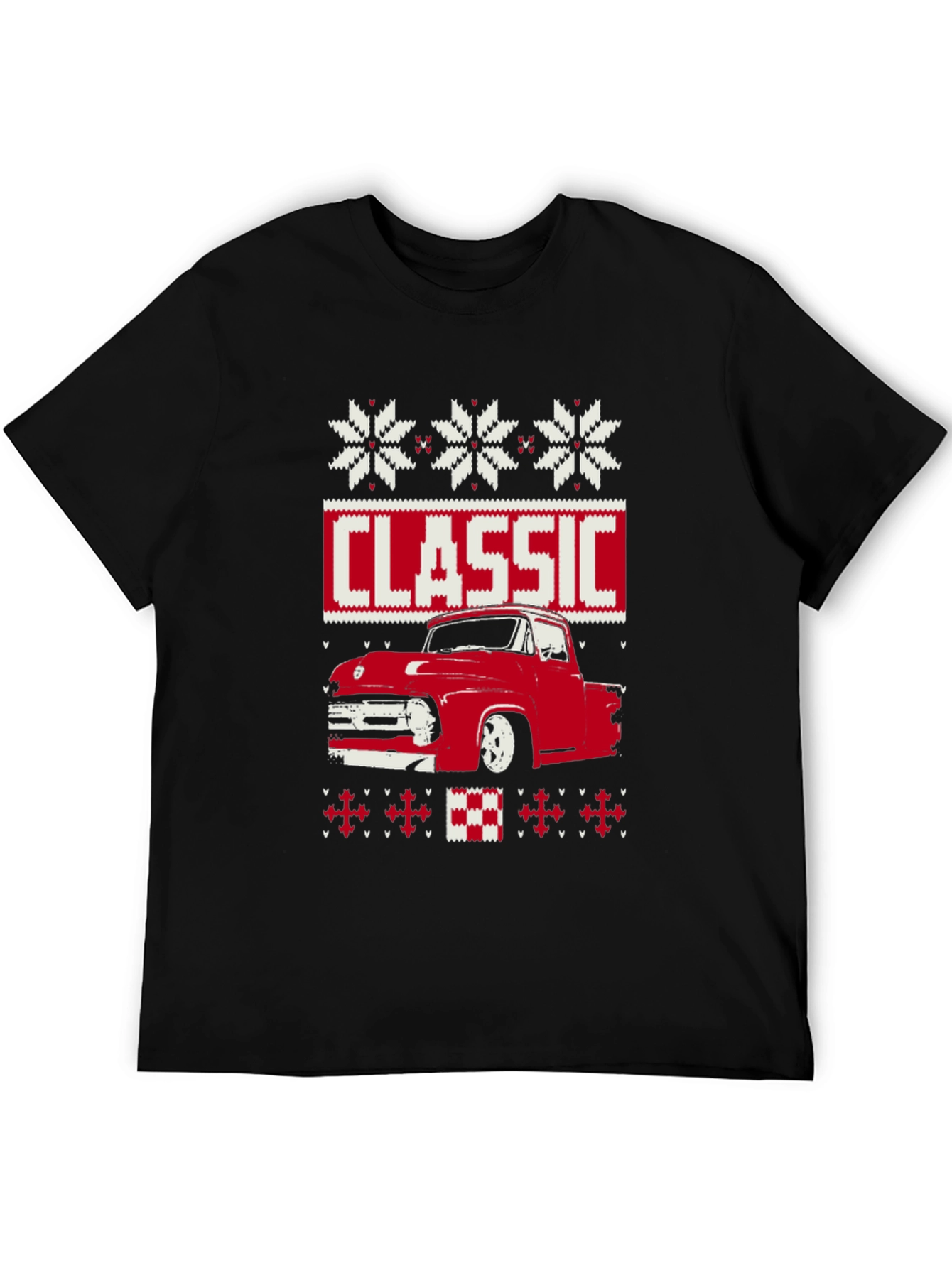 Classic Truck Christmas Sweater T-Shirt