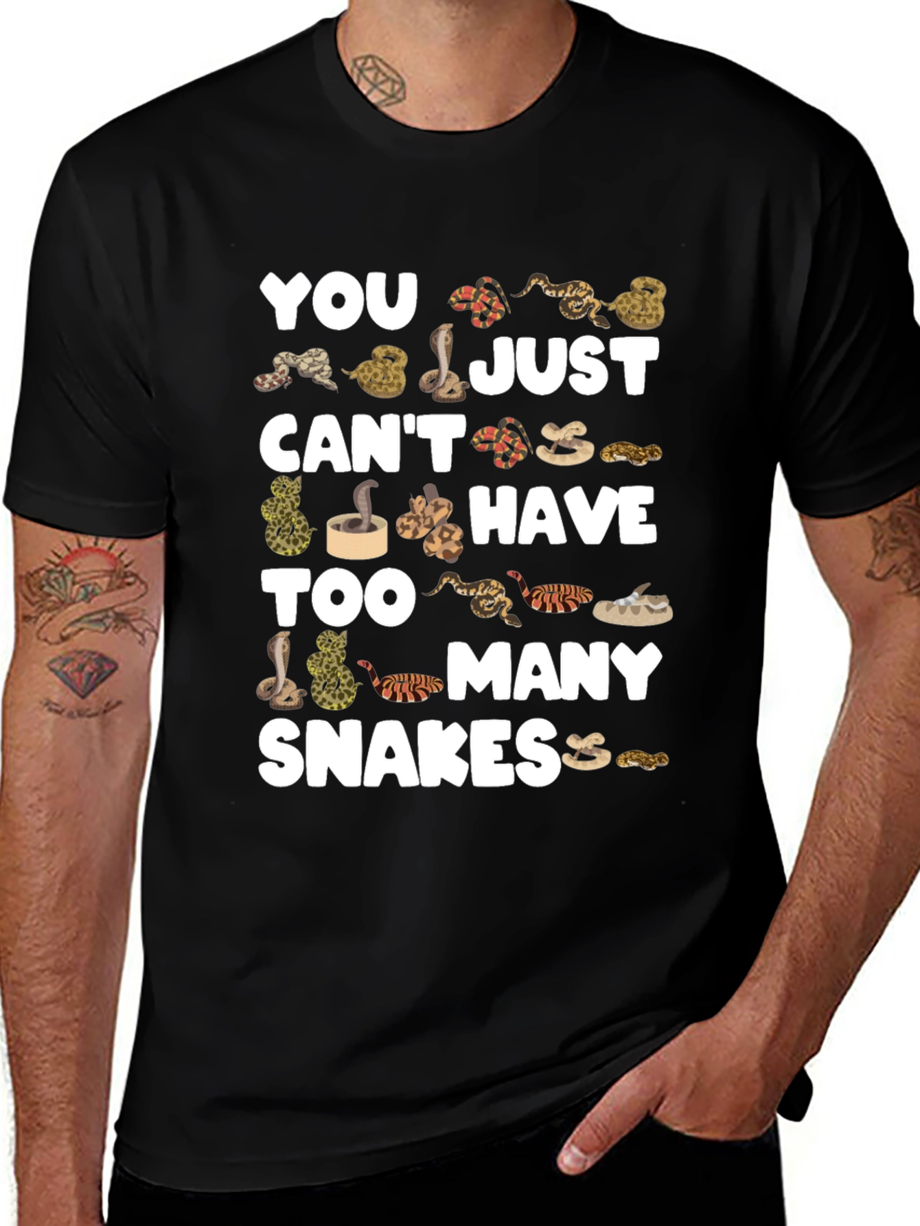 You Cant Have Too Many Snakes T-Shirt