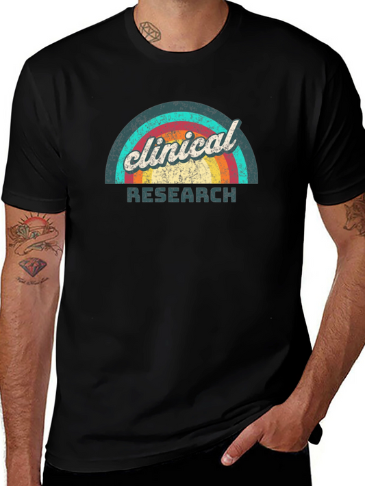 Clinical Research Retro T-Shirt - Vintage Style Tee