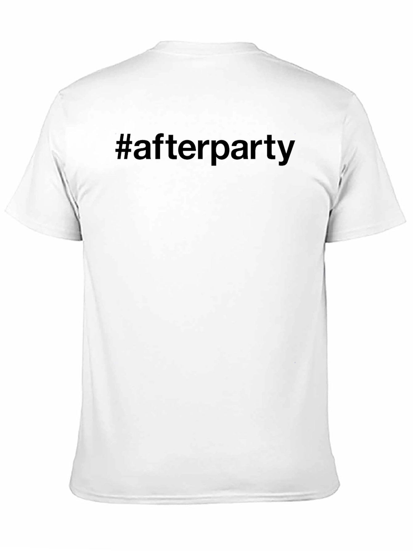 #afterparty Black Graphic Tee - Casual Style