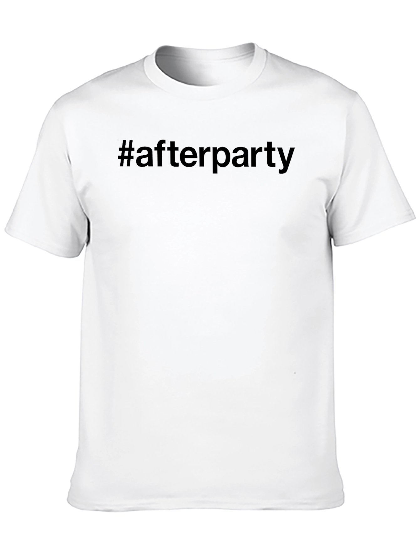 #afterparty Black Graphic Tee - Casual Style
