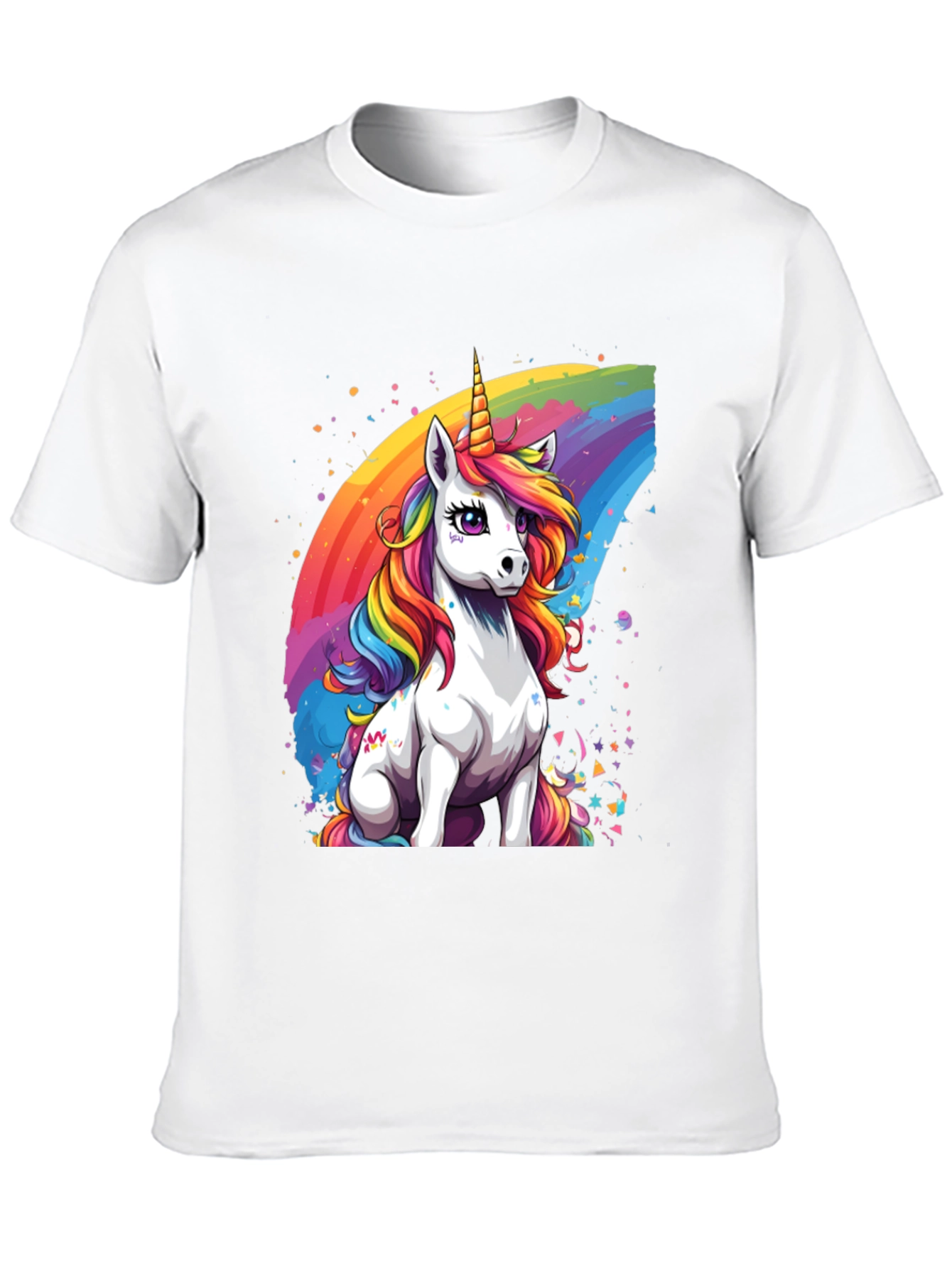 Rainbow Unicorn Graphic T-Shirt