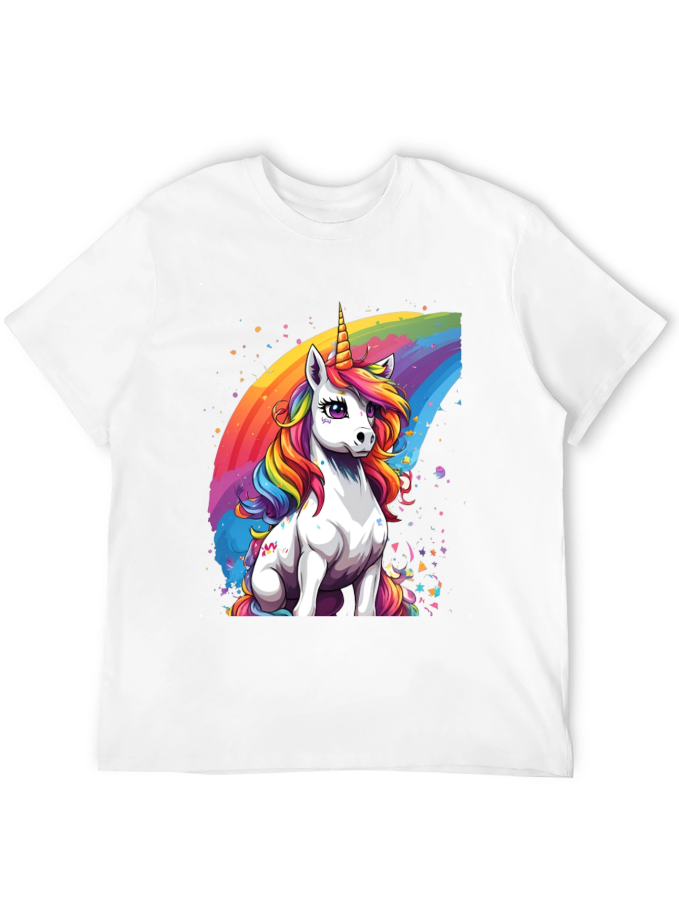 Rainbow Unicorn Graphic T-Shirt