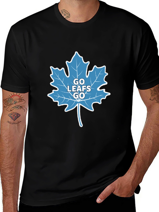 Go Leafs Go Black T-Shirt