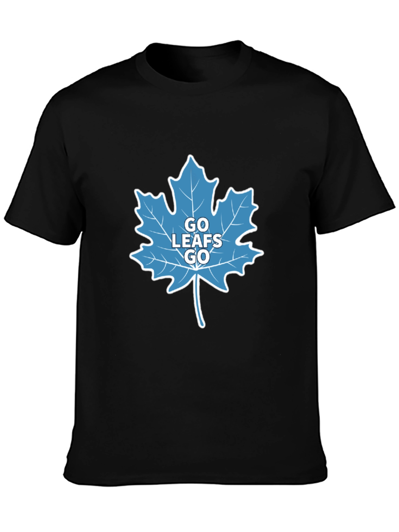 Go Leafs Go Black T-Shirt