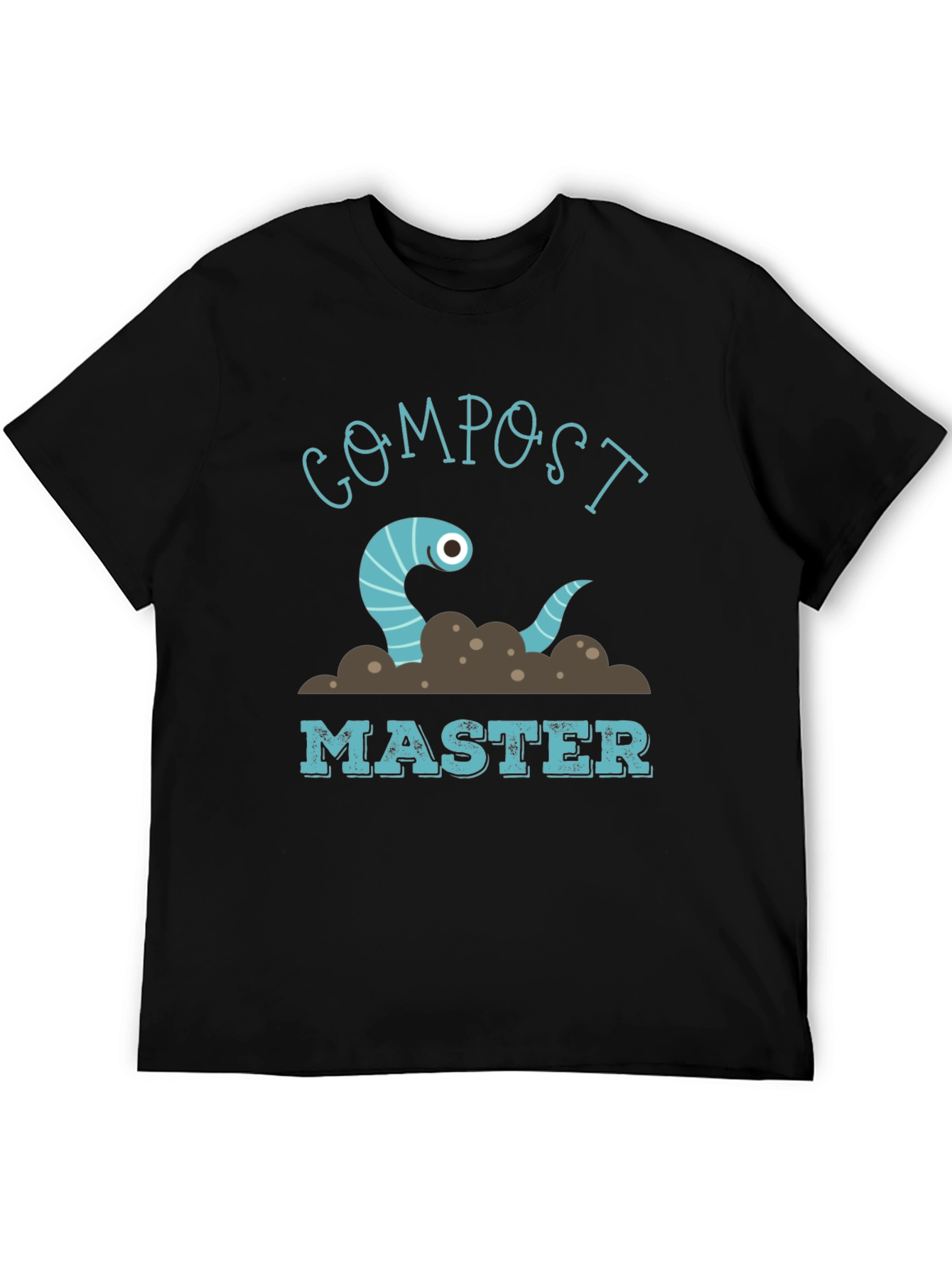 Compost Master Worm Graphic T-Shirt