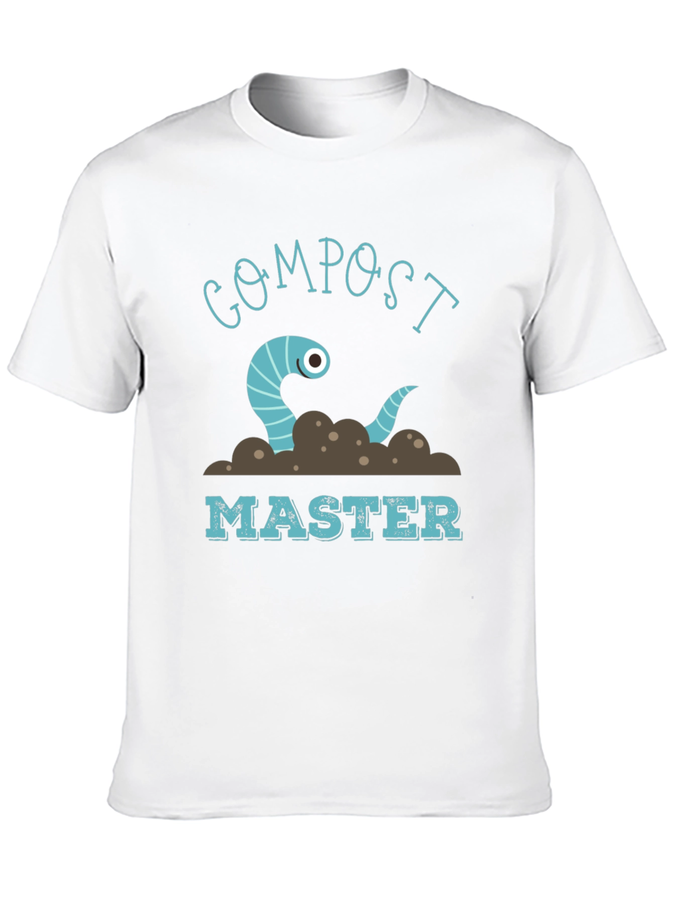 Compost Master Worm Graphic T-Shirt