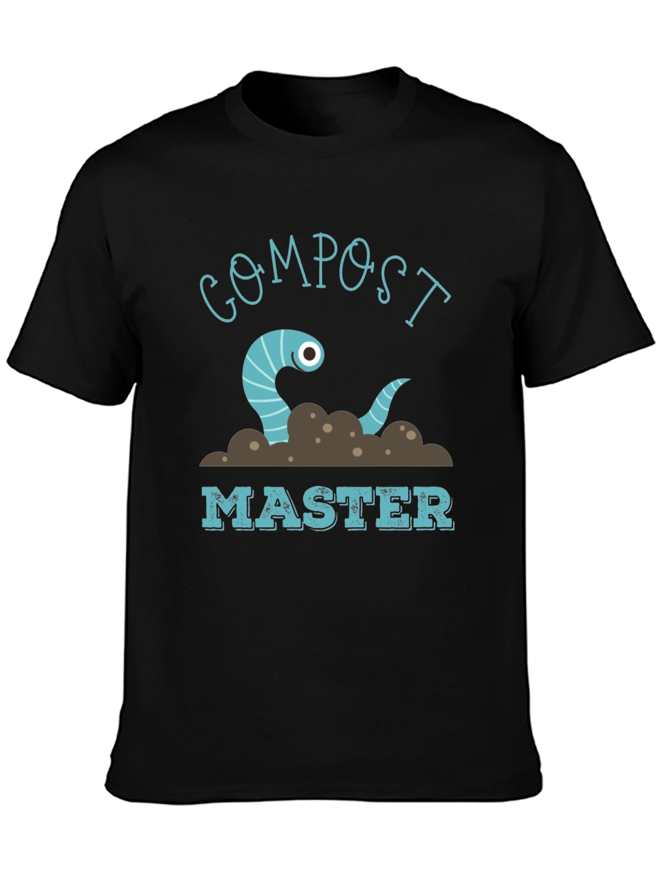 Compost Master Worm Graphic T-Shirt