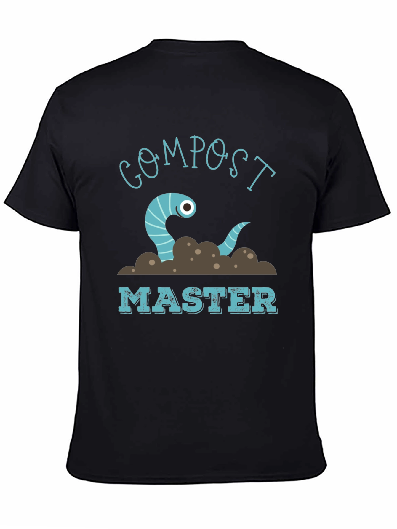 Compost Master Worm Graphic T-Shirt