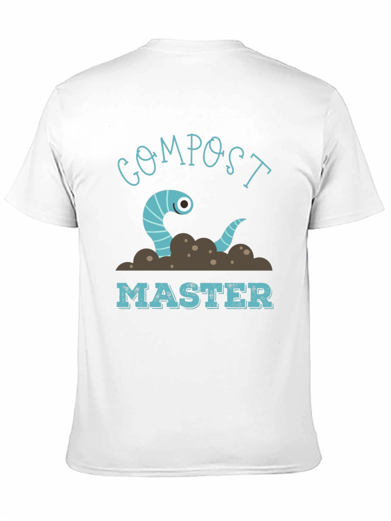 Compost Master Worm Graphic T-Shirt