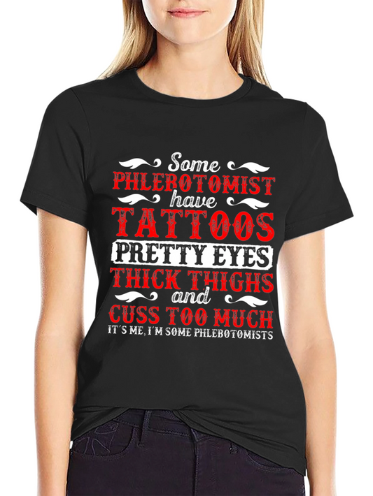 Phlebotomist Tattoo Graphic Tee