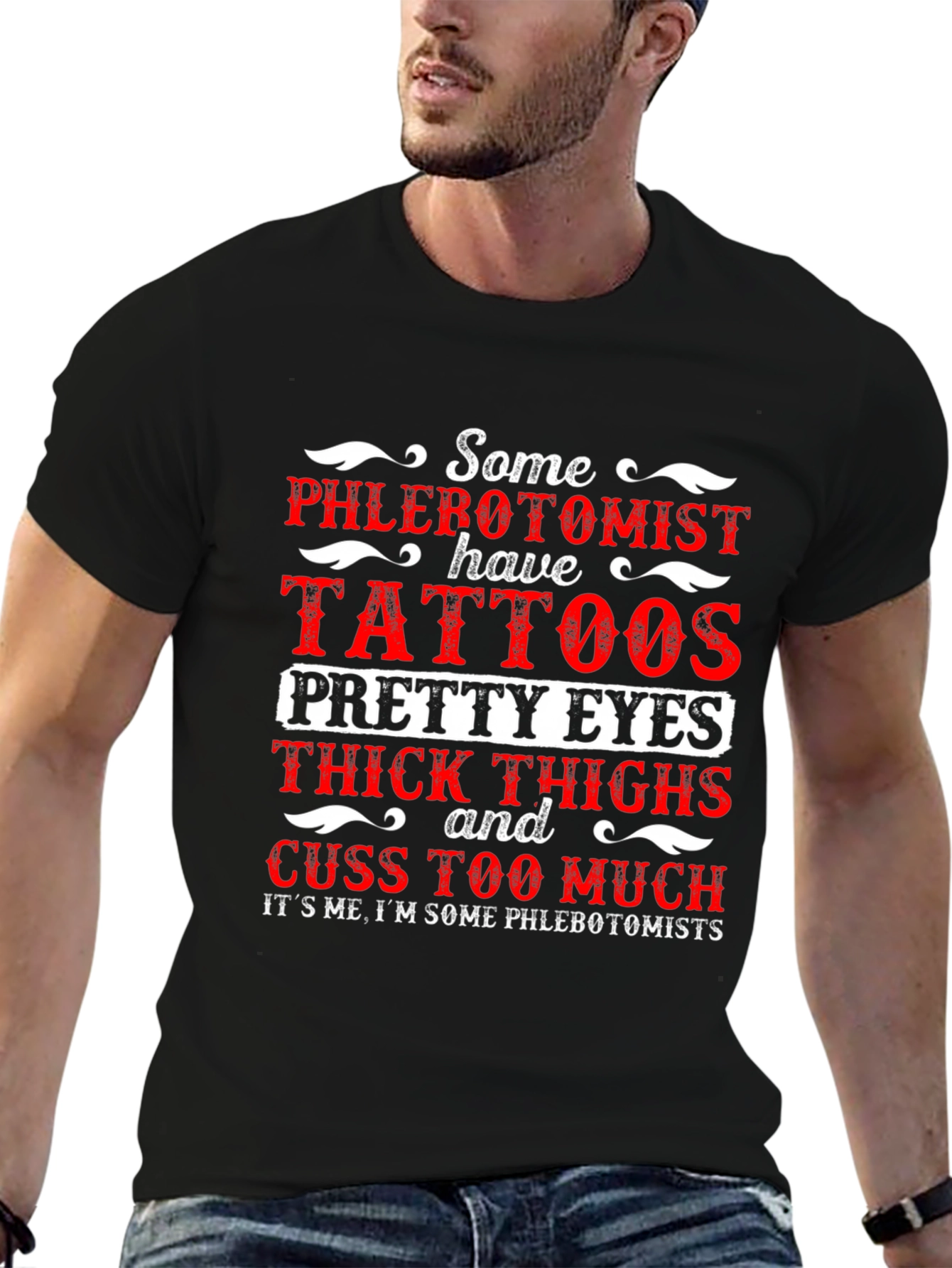 Phlebotomist Tattoo Graphic Tee