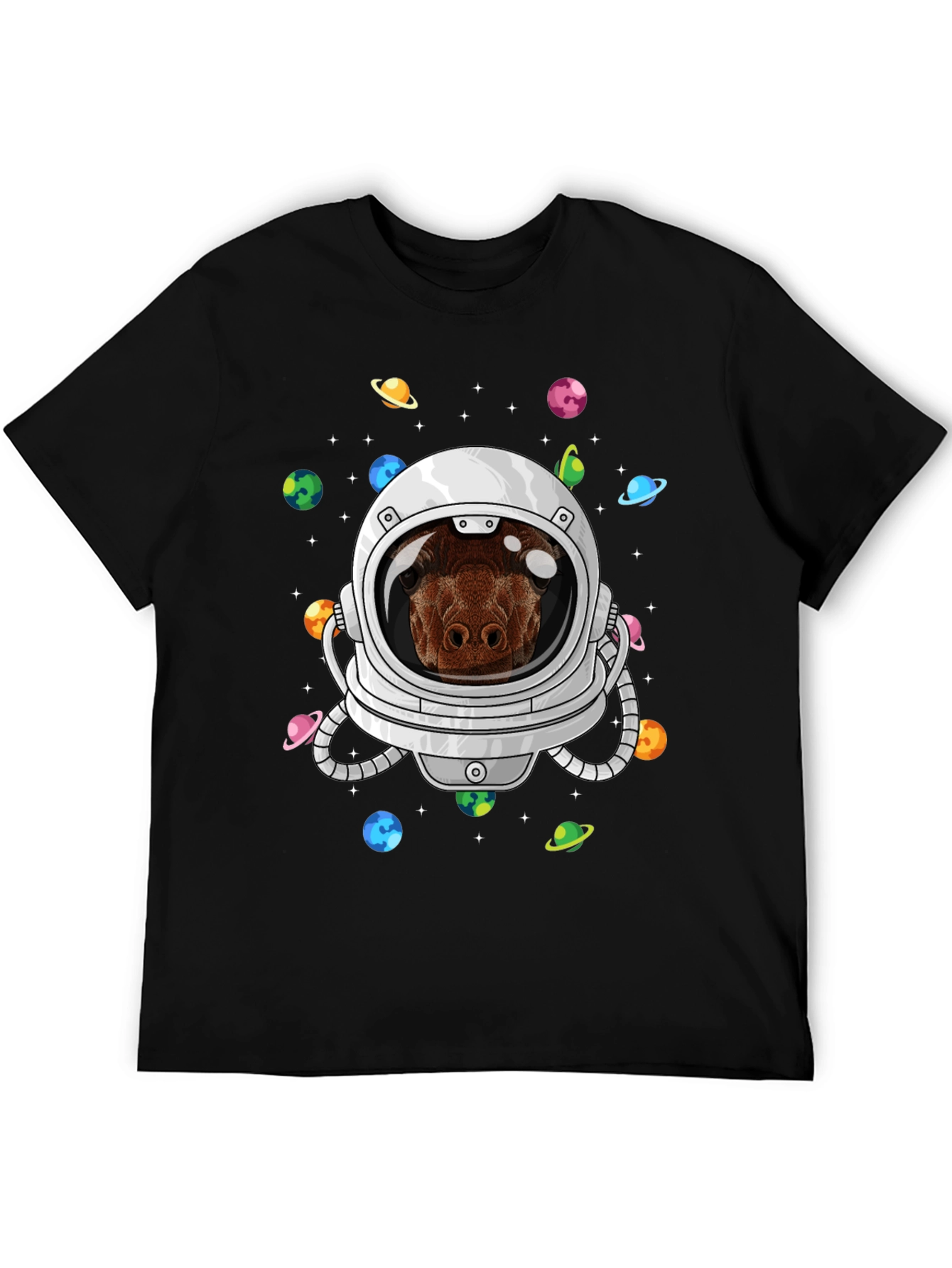 Dog Astronaut T-Shirt - Space Dog Lover Tee