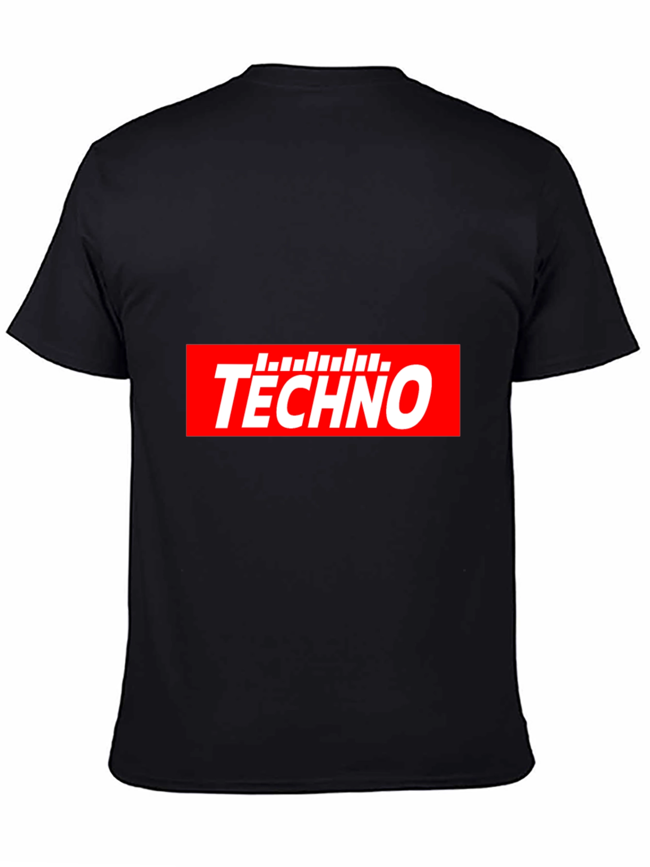 Techno Graphic Tee - Classic Black T-Shirt