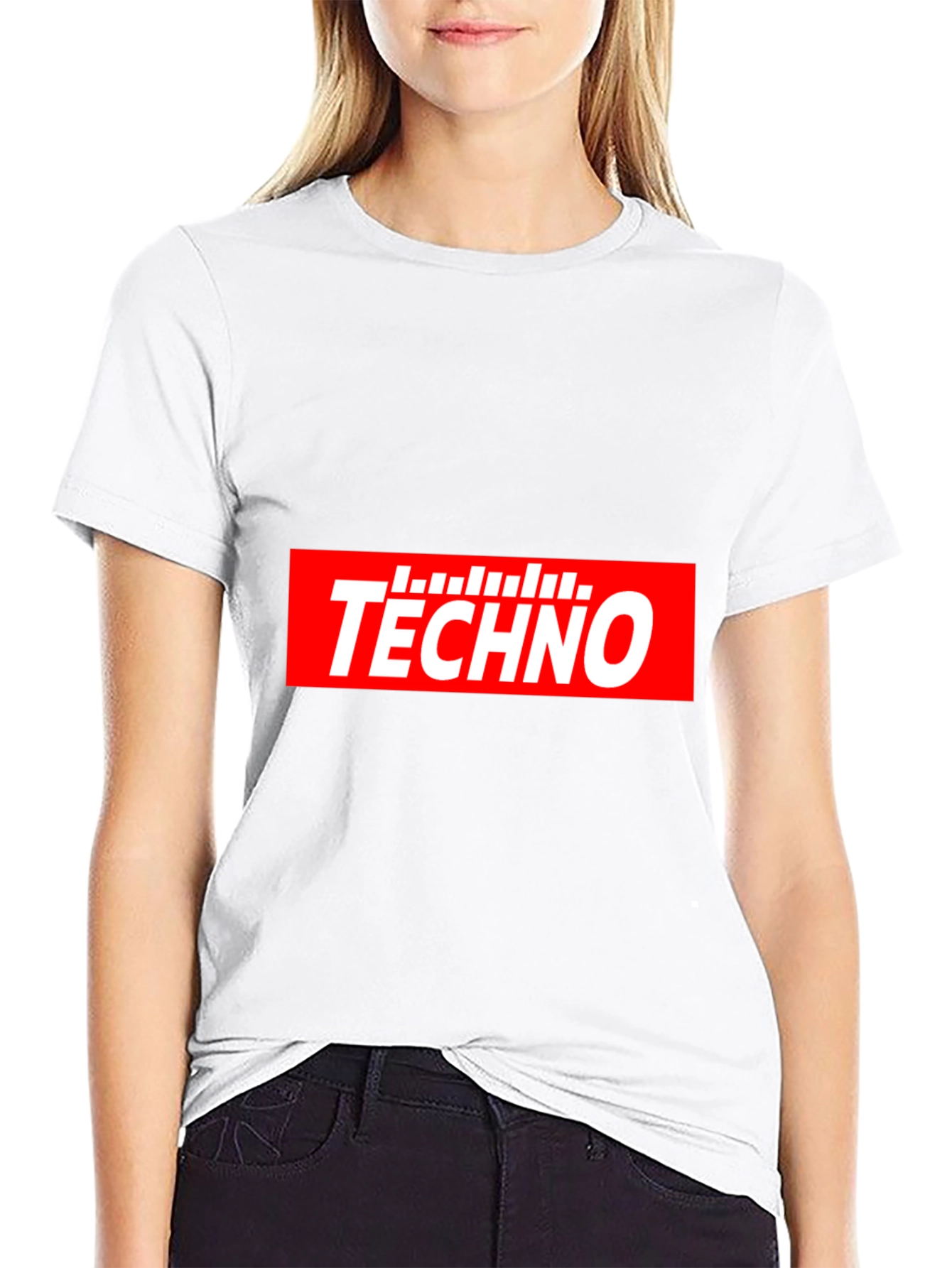 Techno Graphic Tee - Classic Black T-Shirt