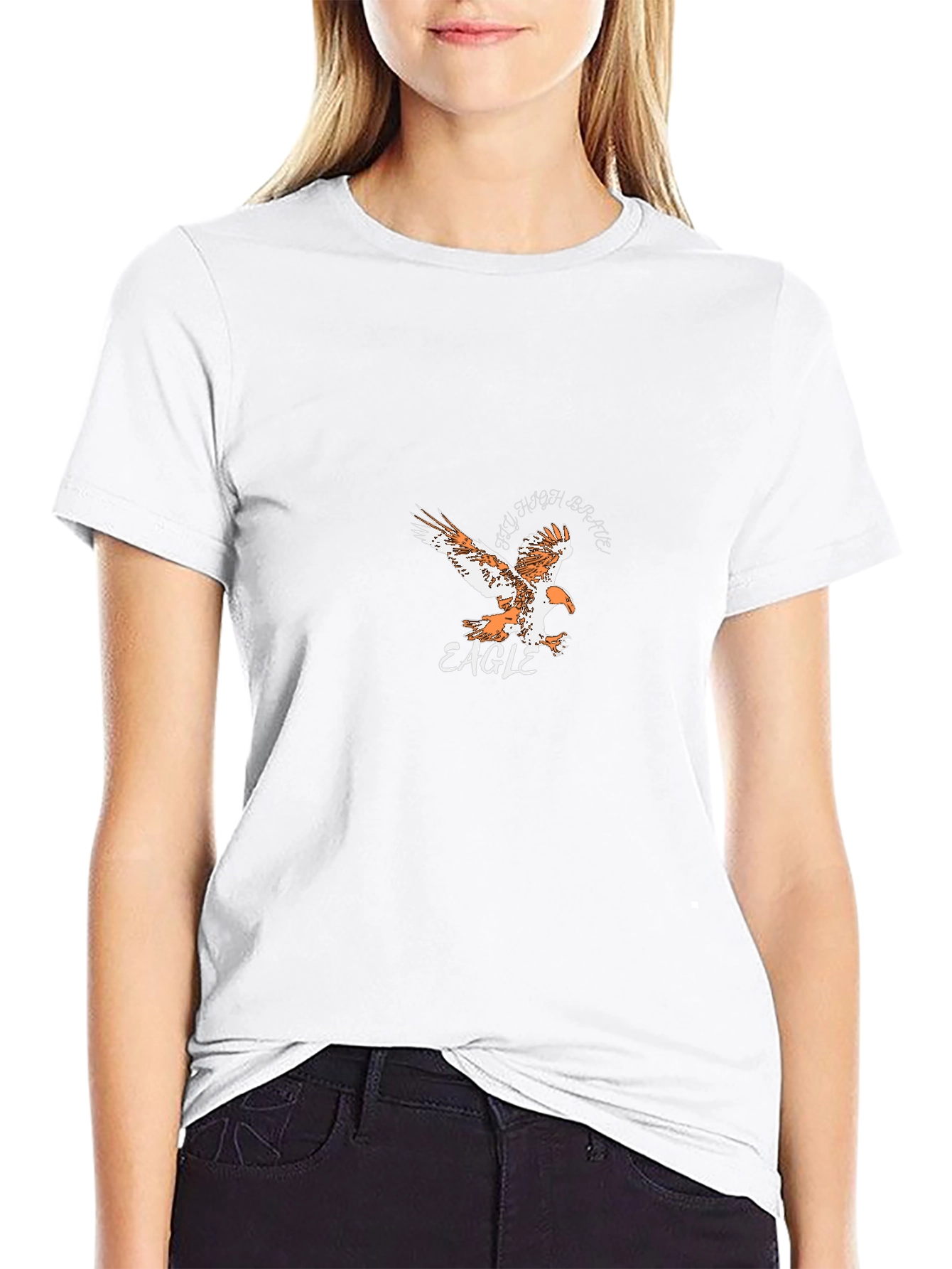 Eagle Graphic Black T-Shirt