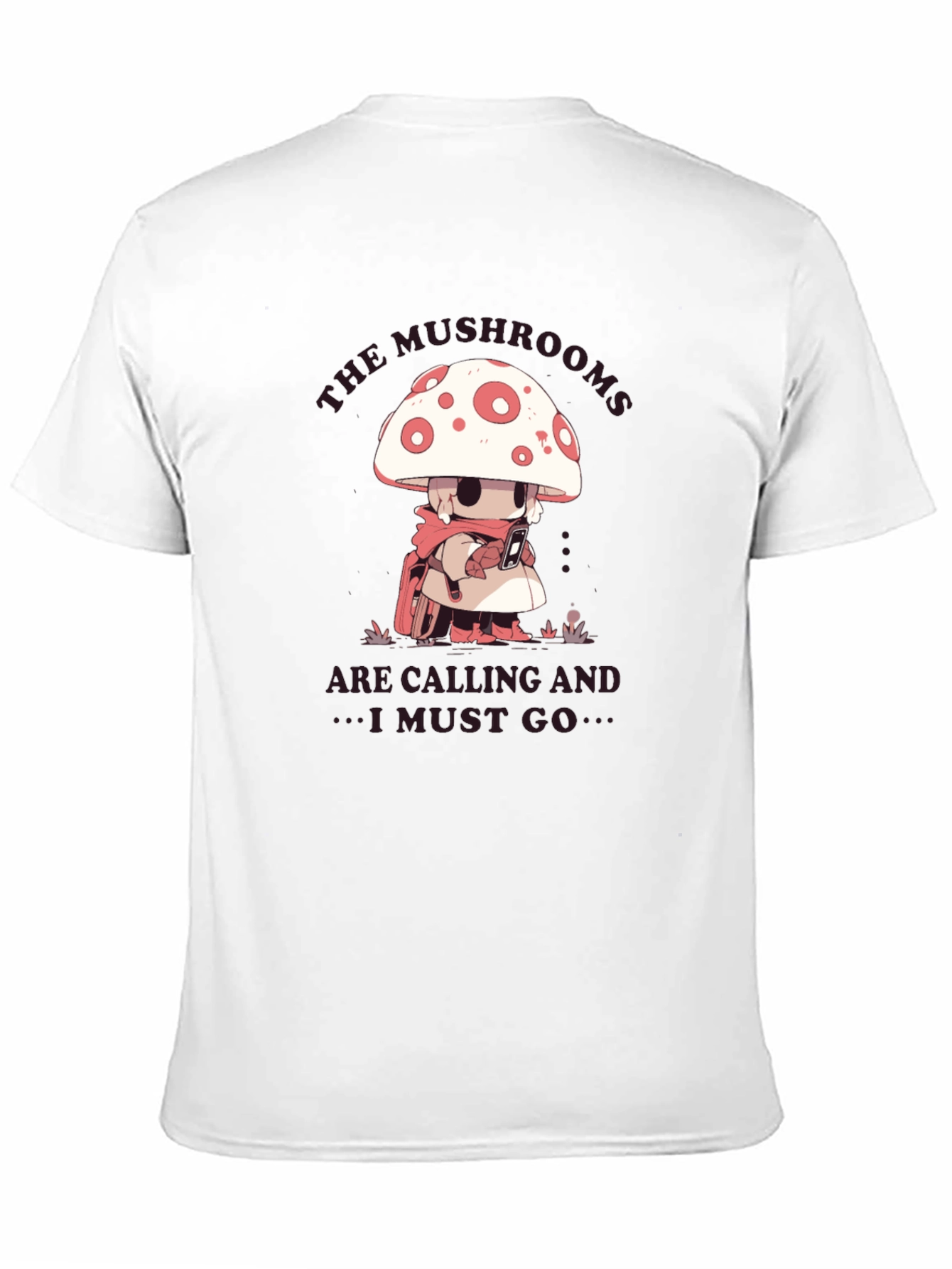 Mushroom Calling T-Shirt - Adventure Awaits!