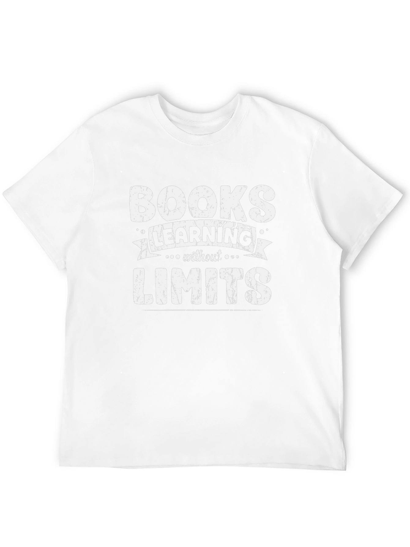 Books Learning Without Limits Black T-Shirt
