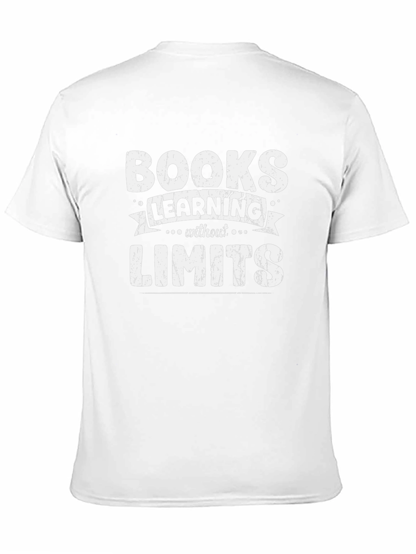 Books Learning Without Limits Black T-Shirt