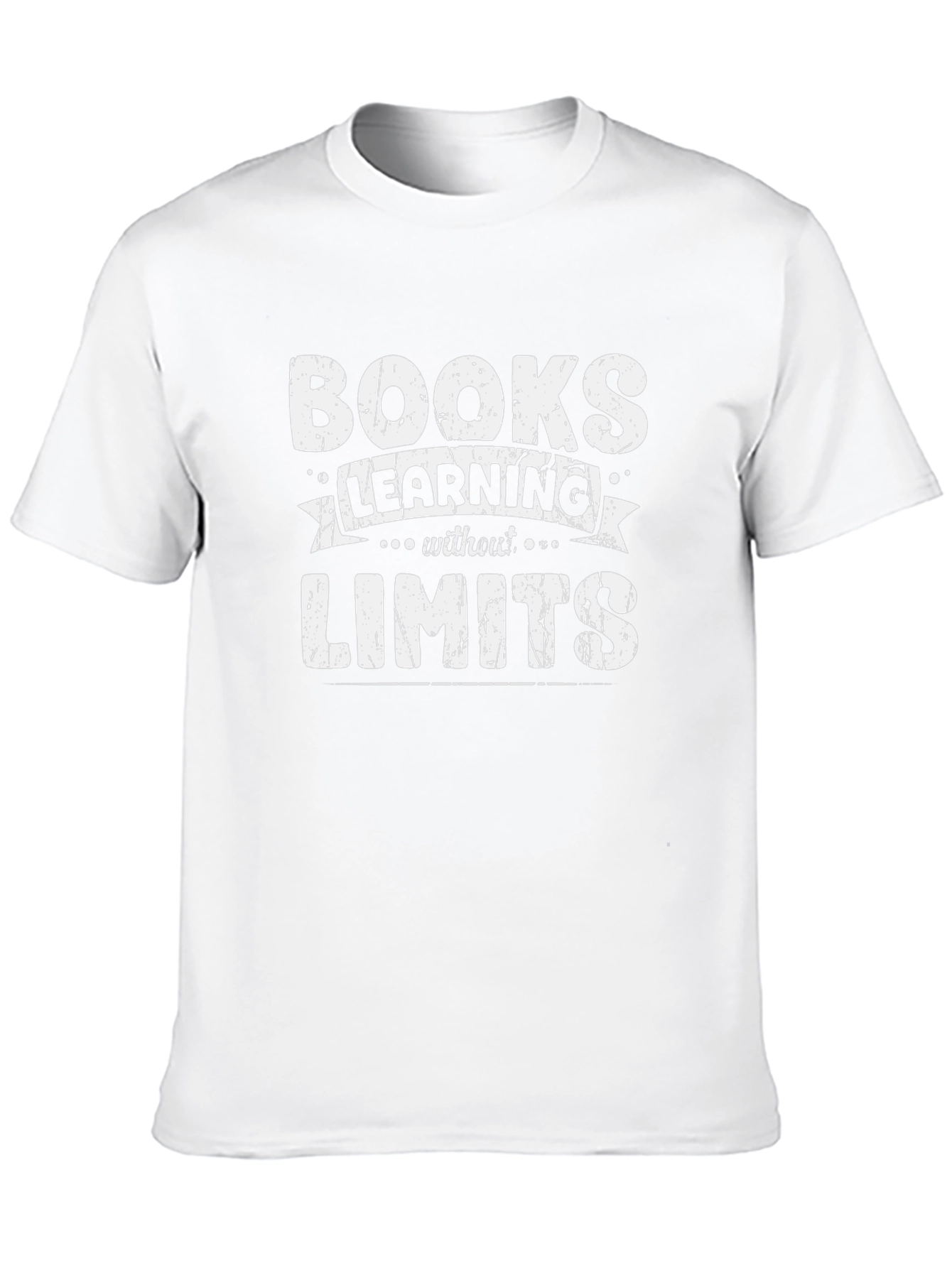 Books Learning Without Limits Black T-Shirt