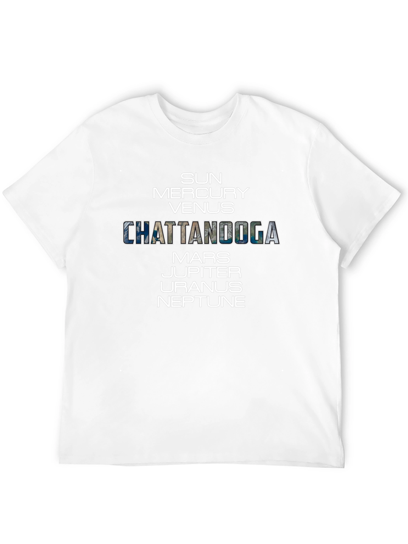 Chattanooga Planets T-Shirt - City Pride Tee