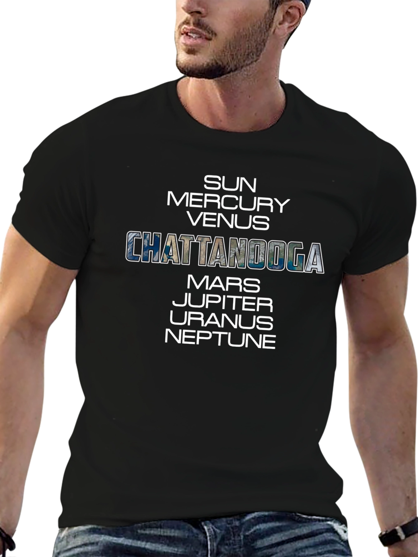 Chattanooga Planets T-Shirt - City Pride Tee
