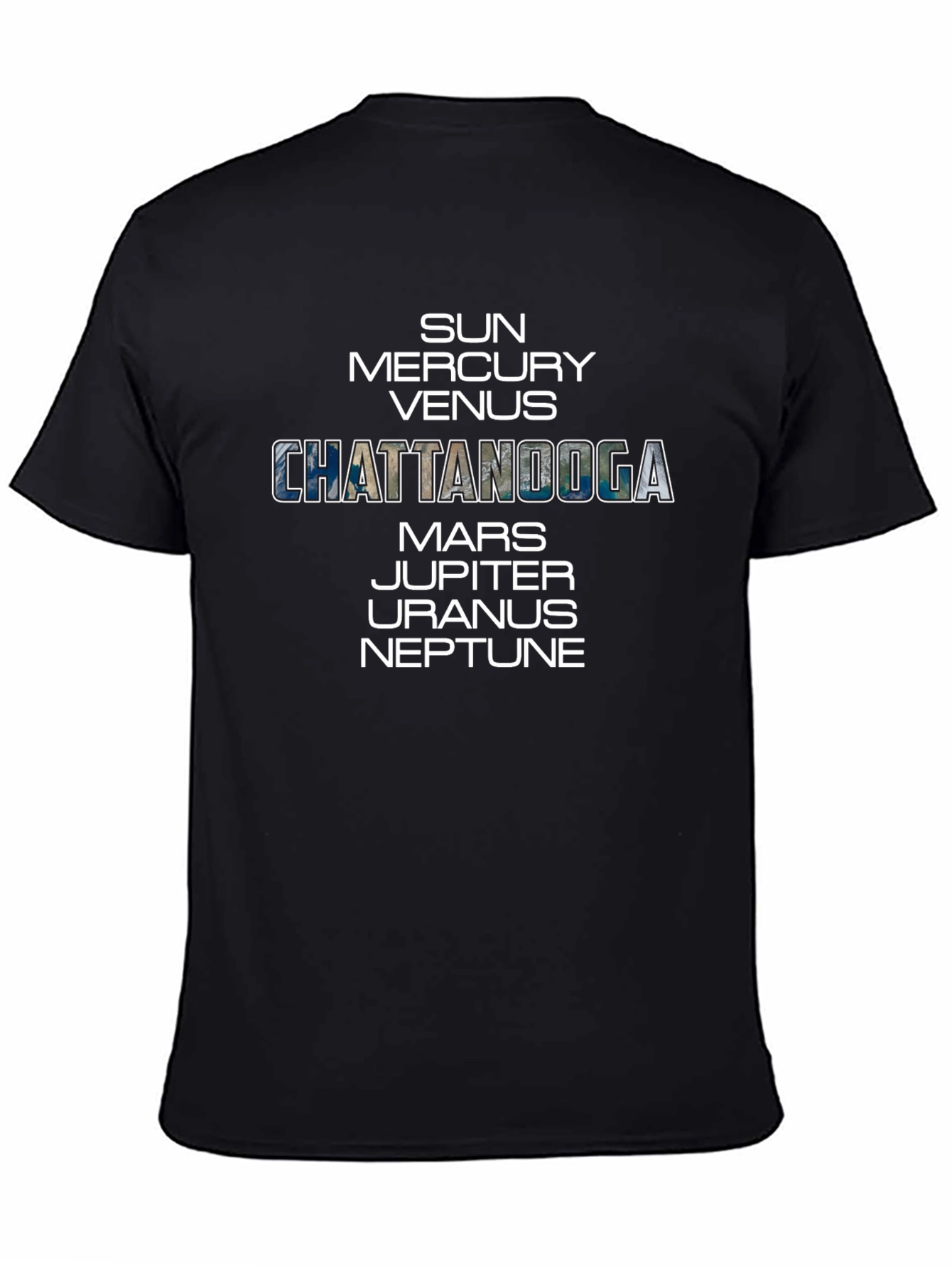 Chattanooga Planets T-Shirt - City Pride Tee