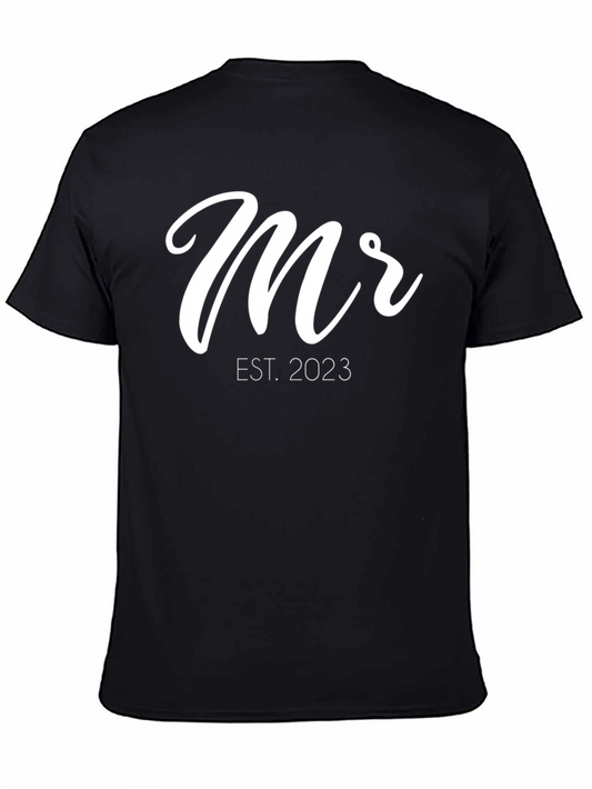 Mr. EST 2023 Black Graphic Tee
