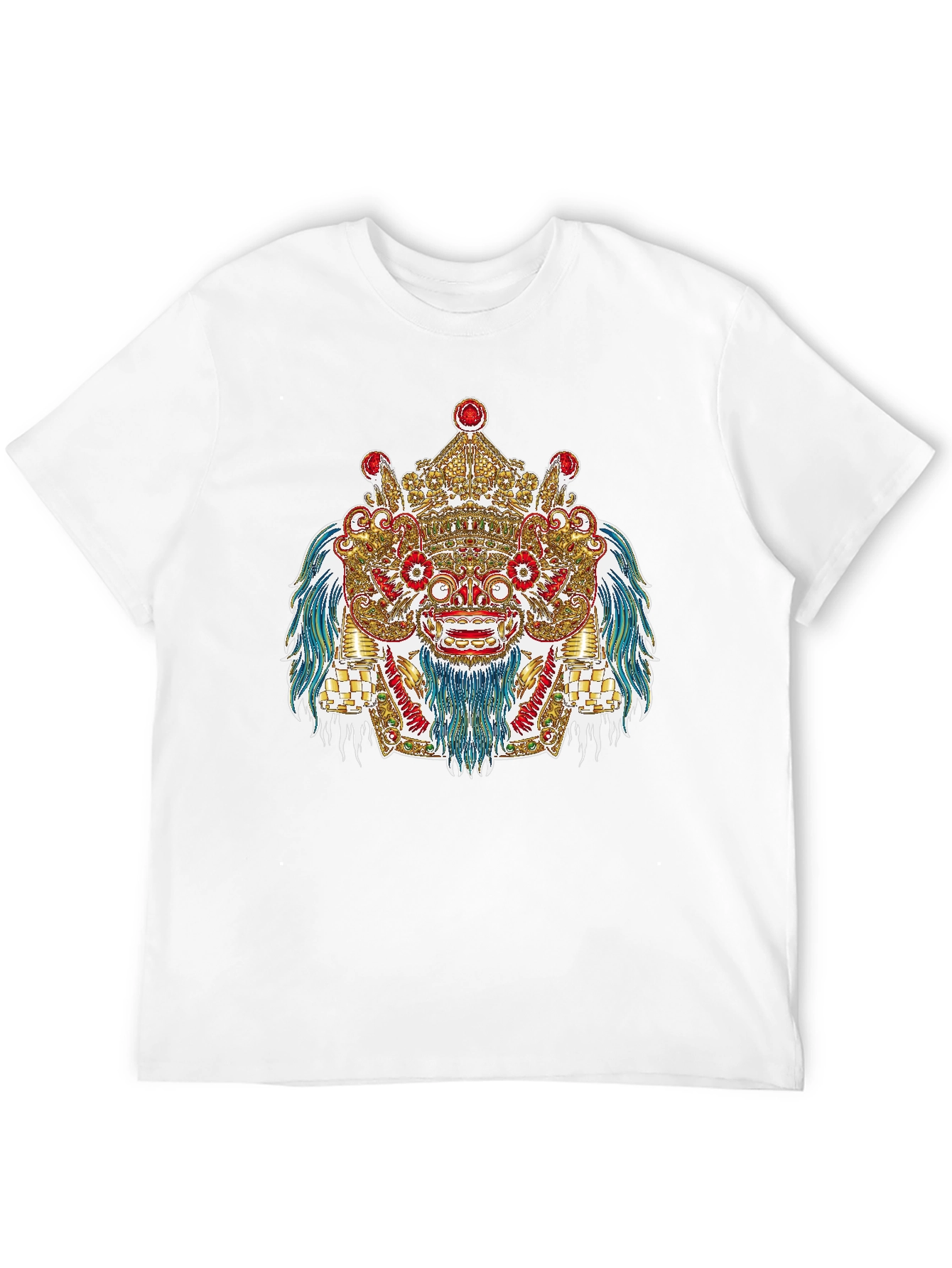 Ornate Barong Graphic T-Shirt - Black