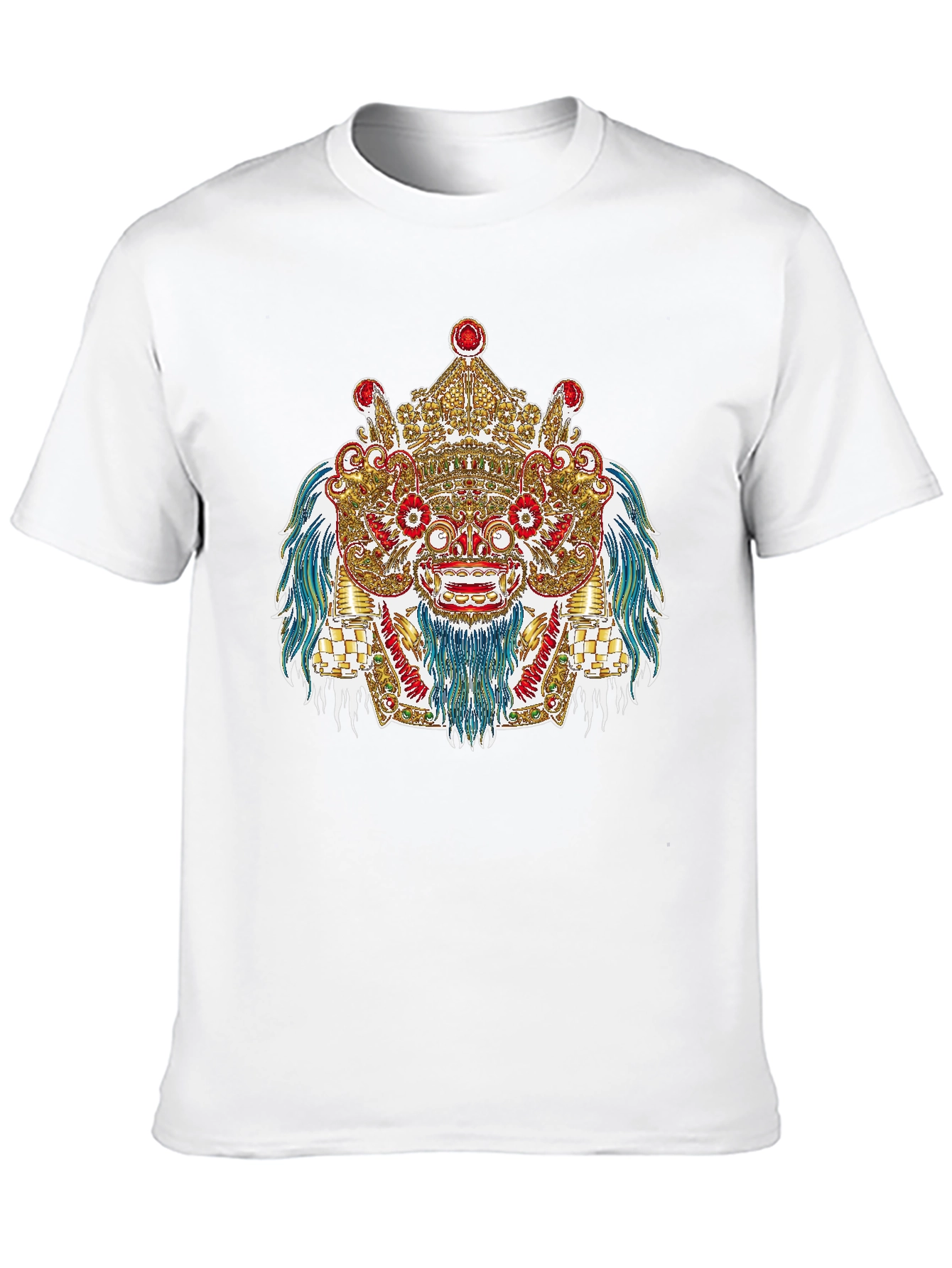 Ornate Barong Graphic T-Shirt - Black