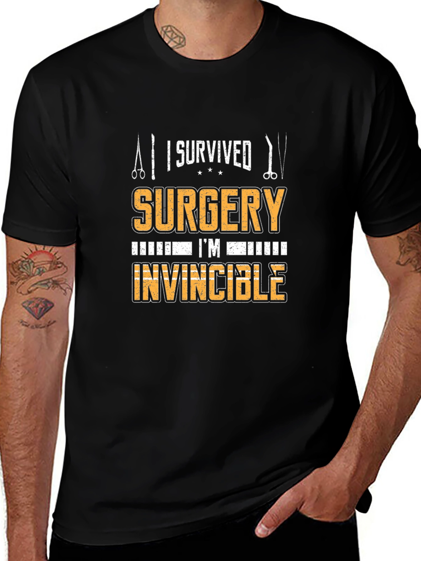 I Survived Surgery Invincible T-Shirt