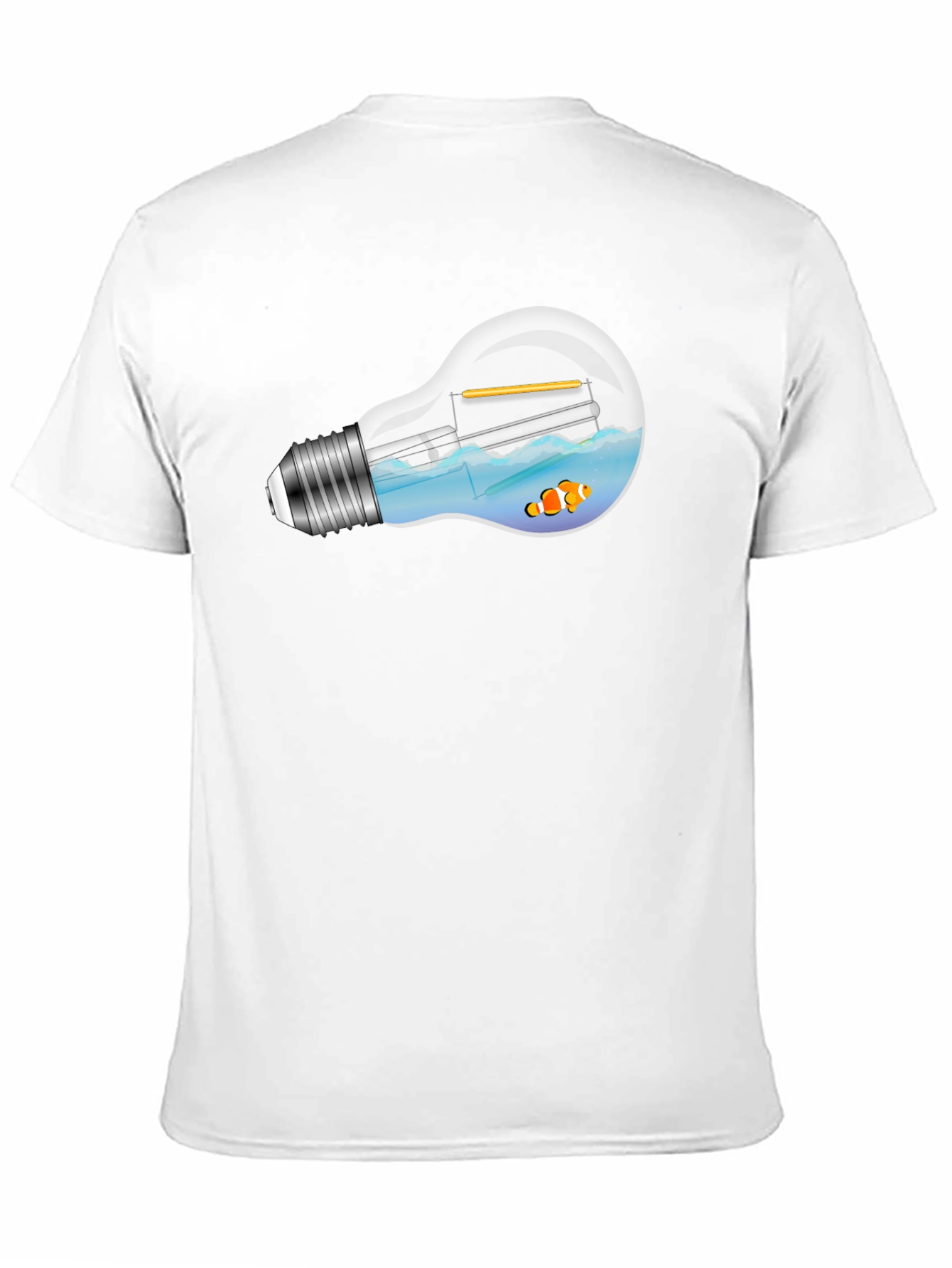 Light Bulb Aquarium Graphic Tee