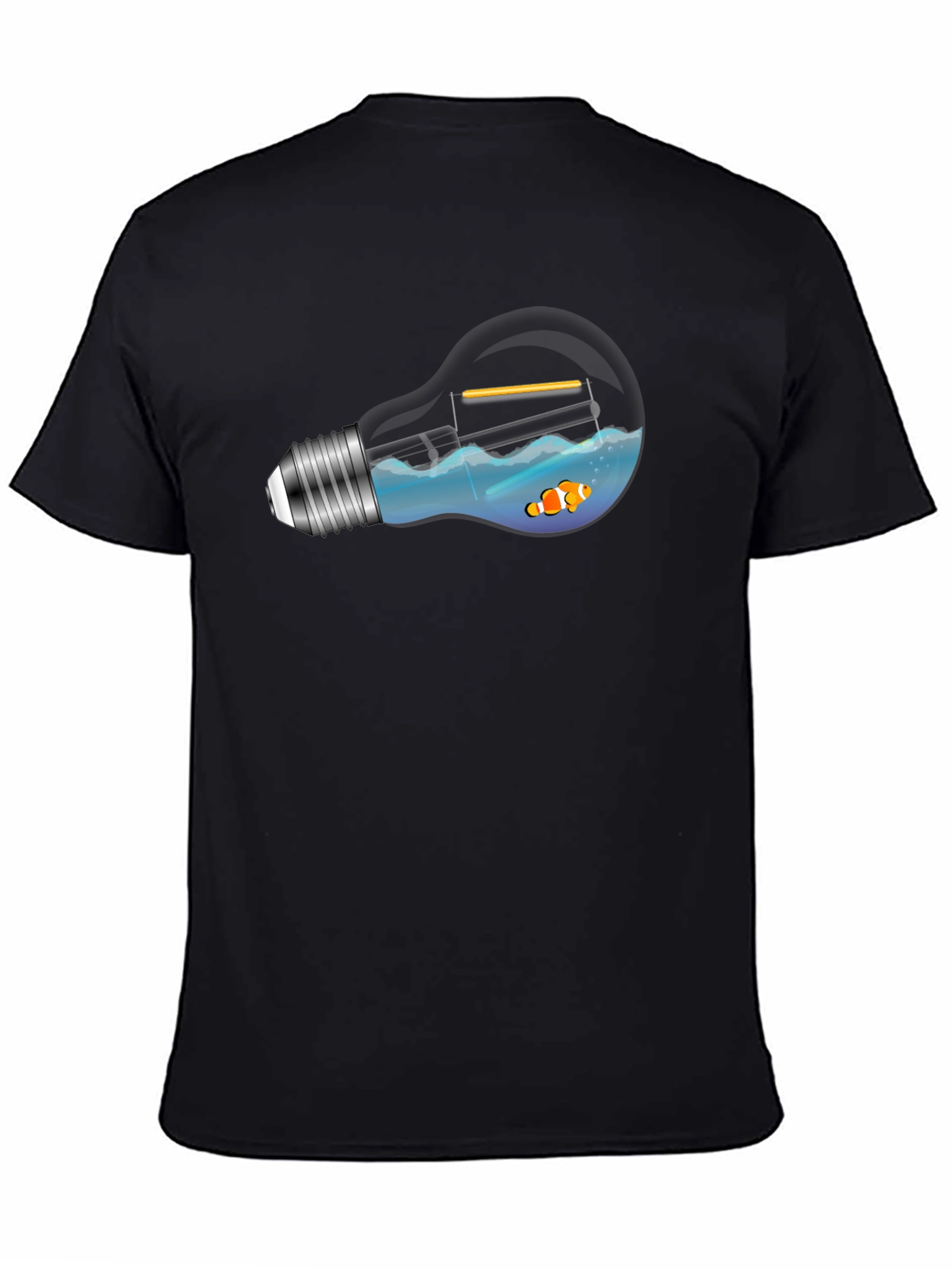 Light Bulb Aquarium Graphic Tee