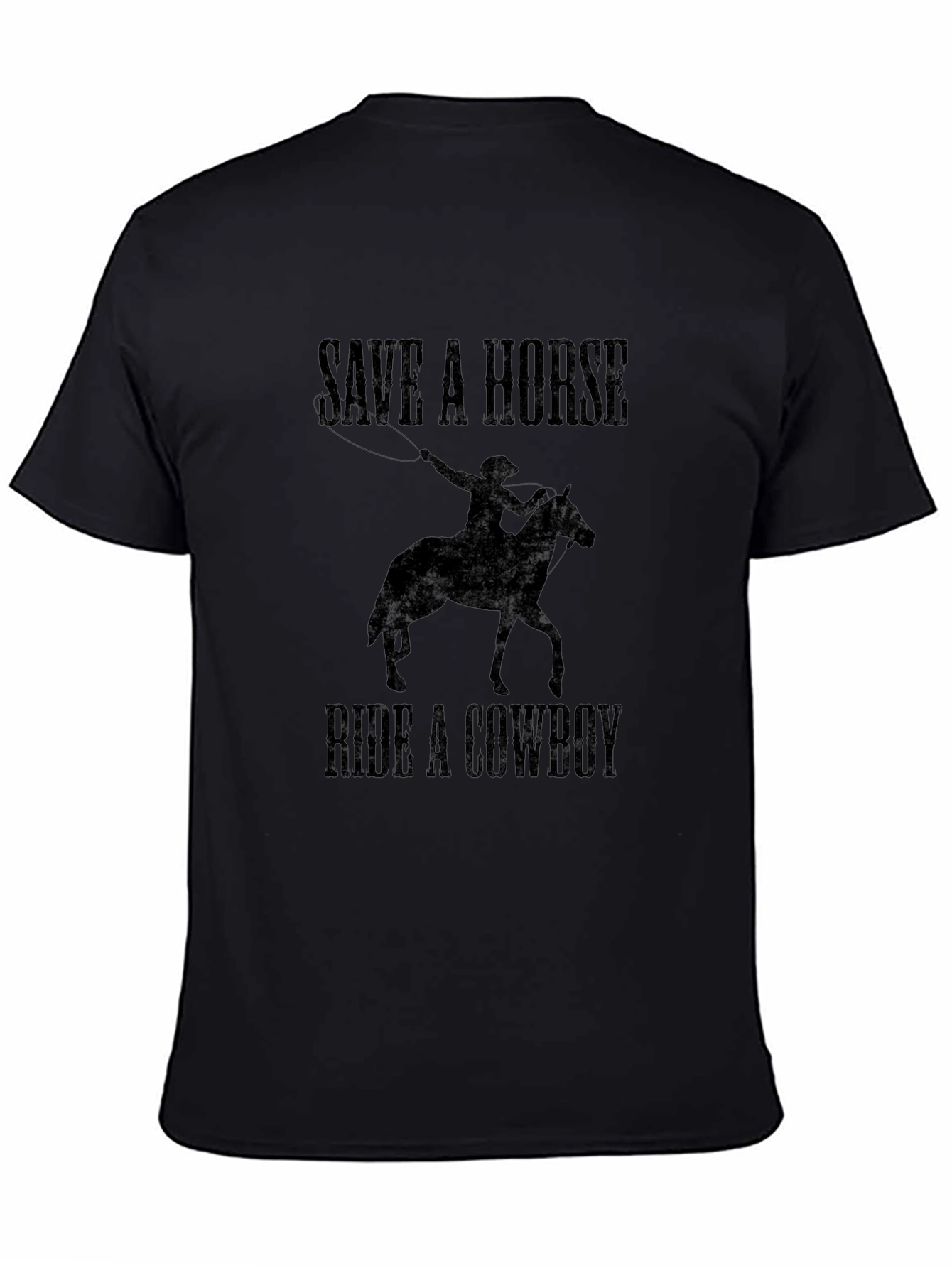 Save a Horse Ride a Cowboy Graphic Tee
