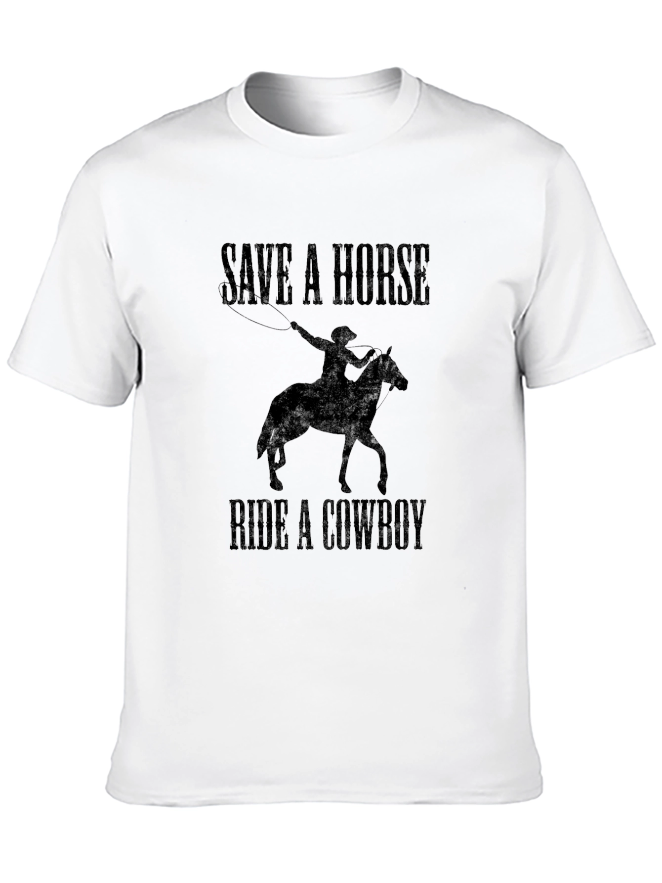 Save a Horse Ride a Cowboy Graphic Tee