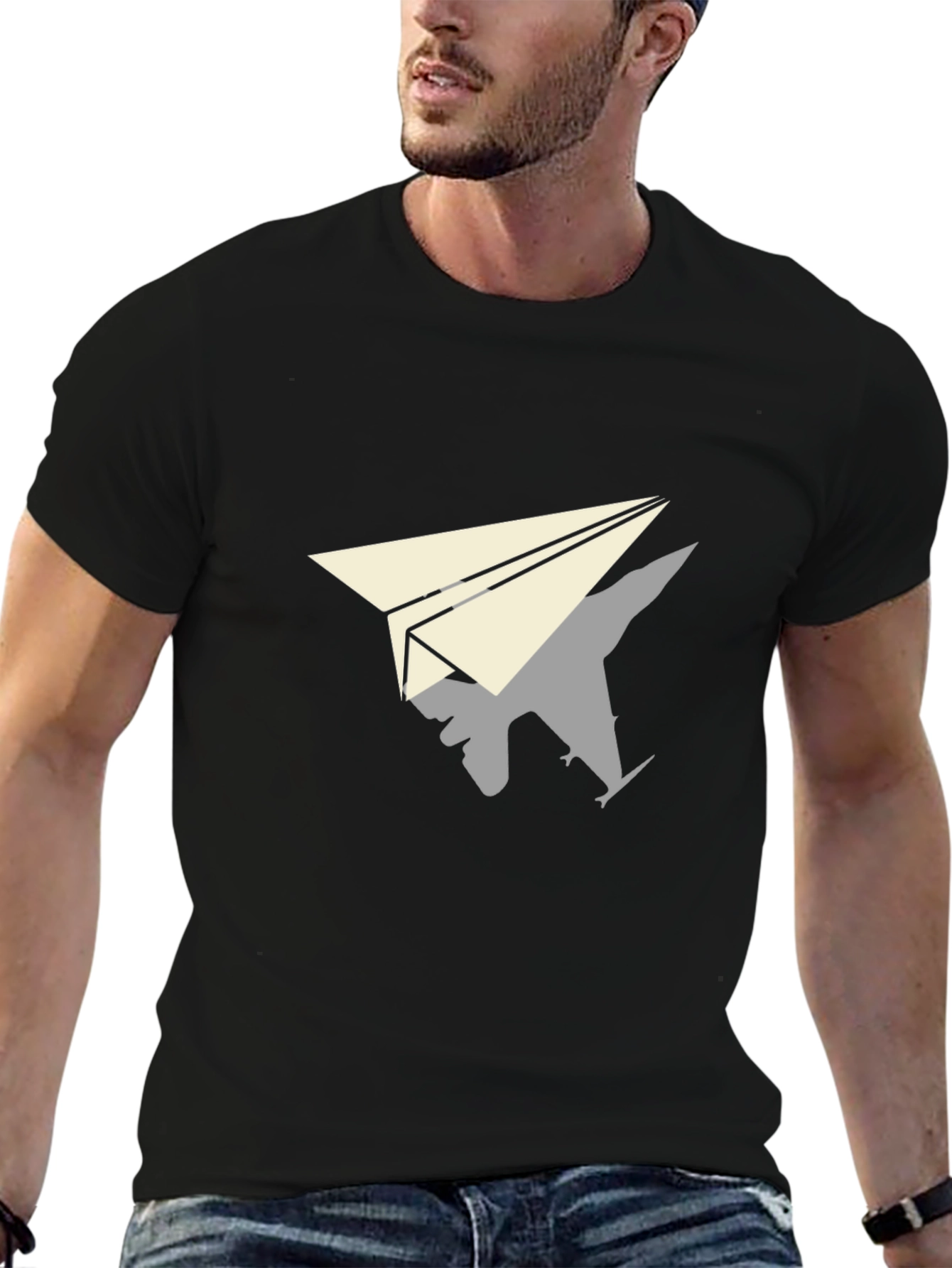 Paper Airplane T-Shirt - Pilot Dreams