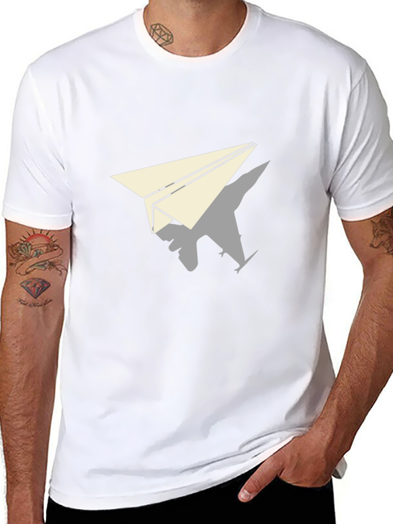 Paper Airplane T-Shirt - Pilot Dreams