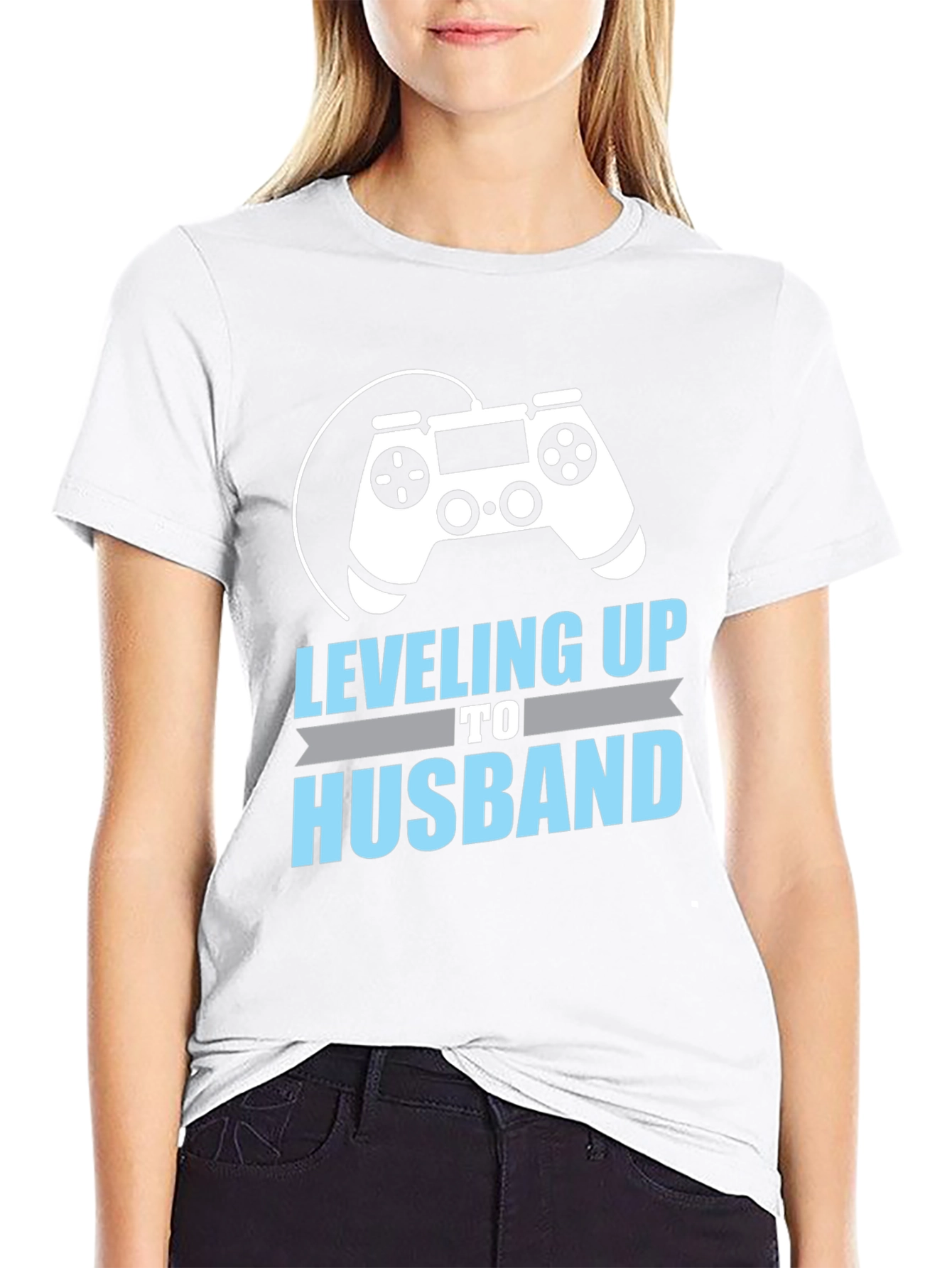 Leveling Up to Husband Gamer T-Shirt