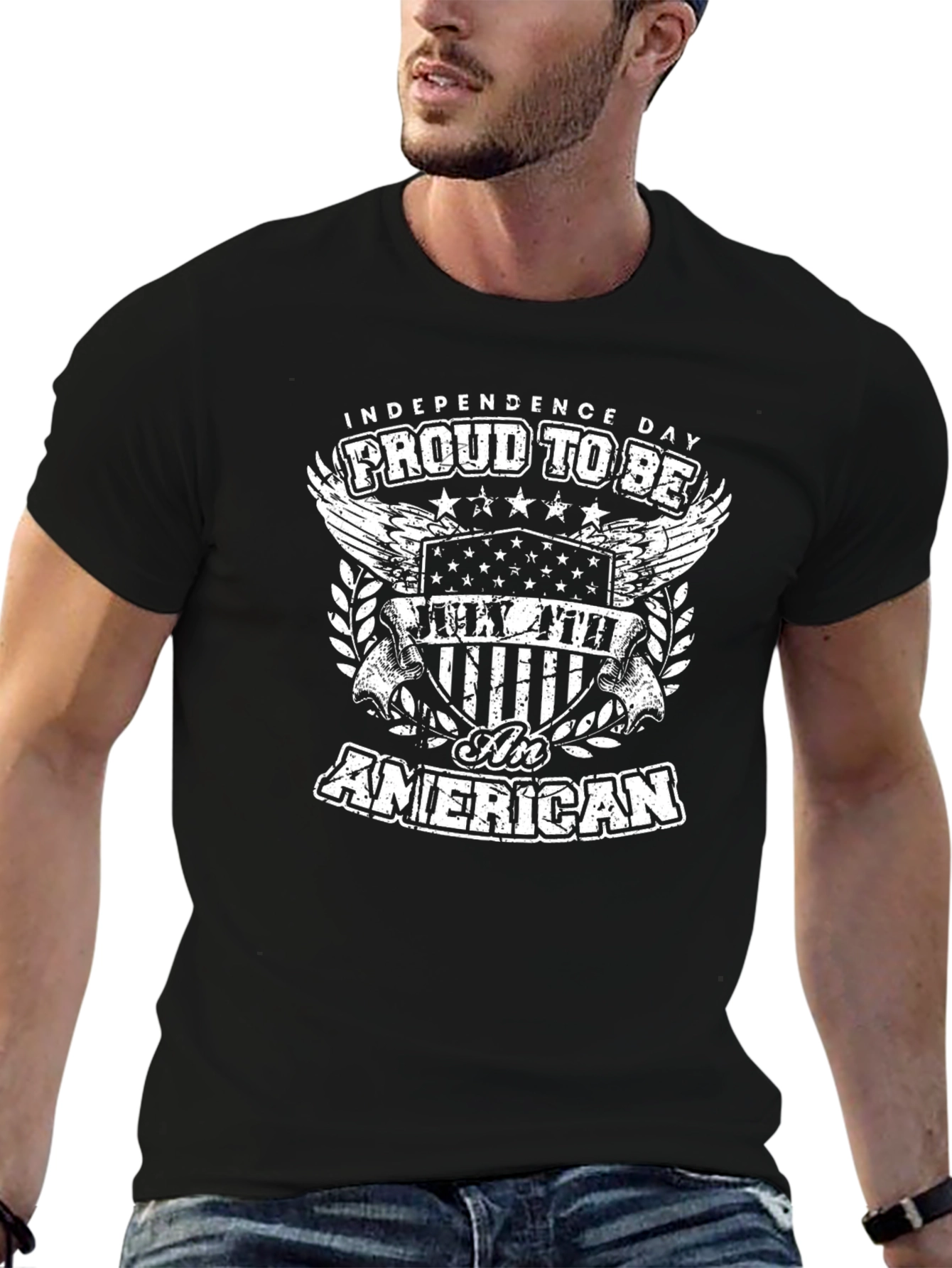 Proud to be American Independence Day T-Shirt