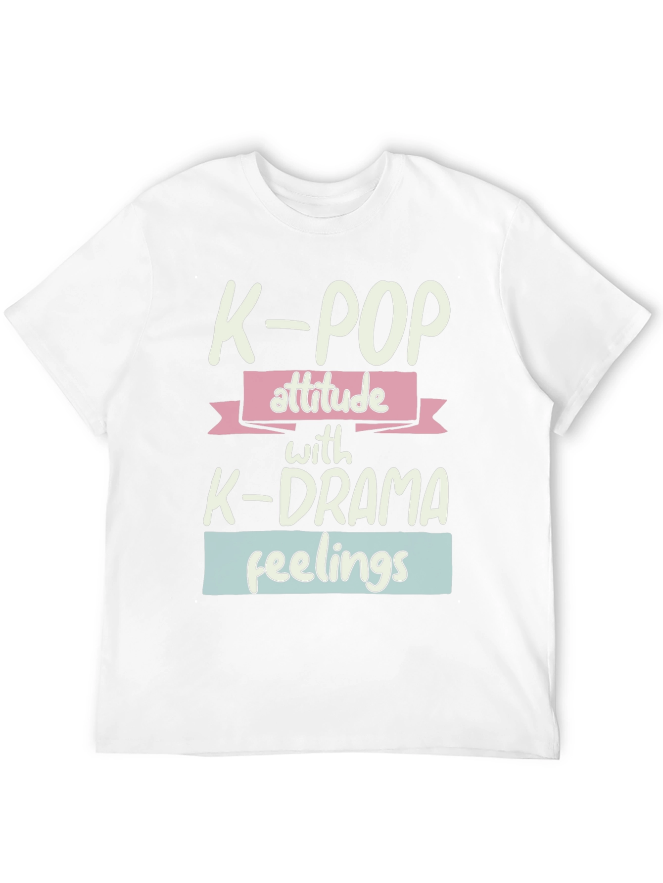 K-Pop & K-Drama Attitude Graphic Tee