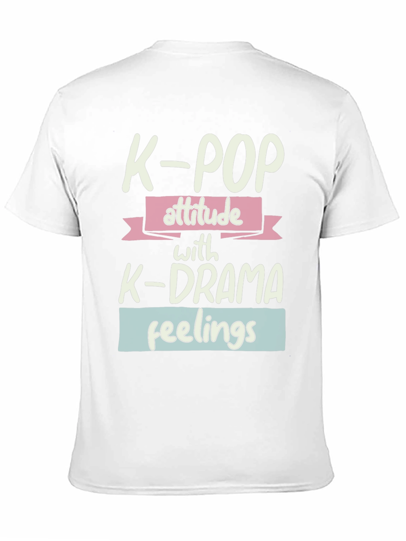 K-Pop & K-Drama Attitude Graphic Tee