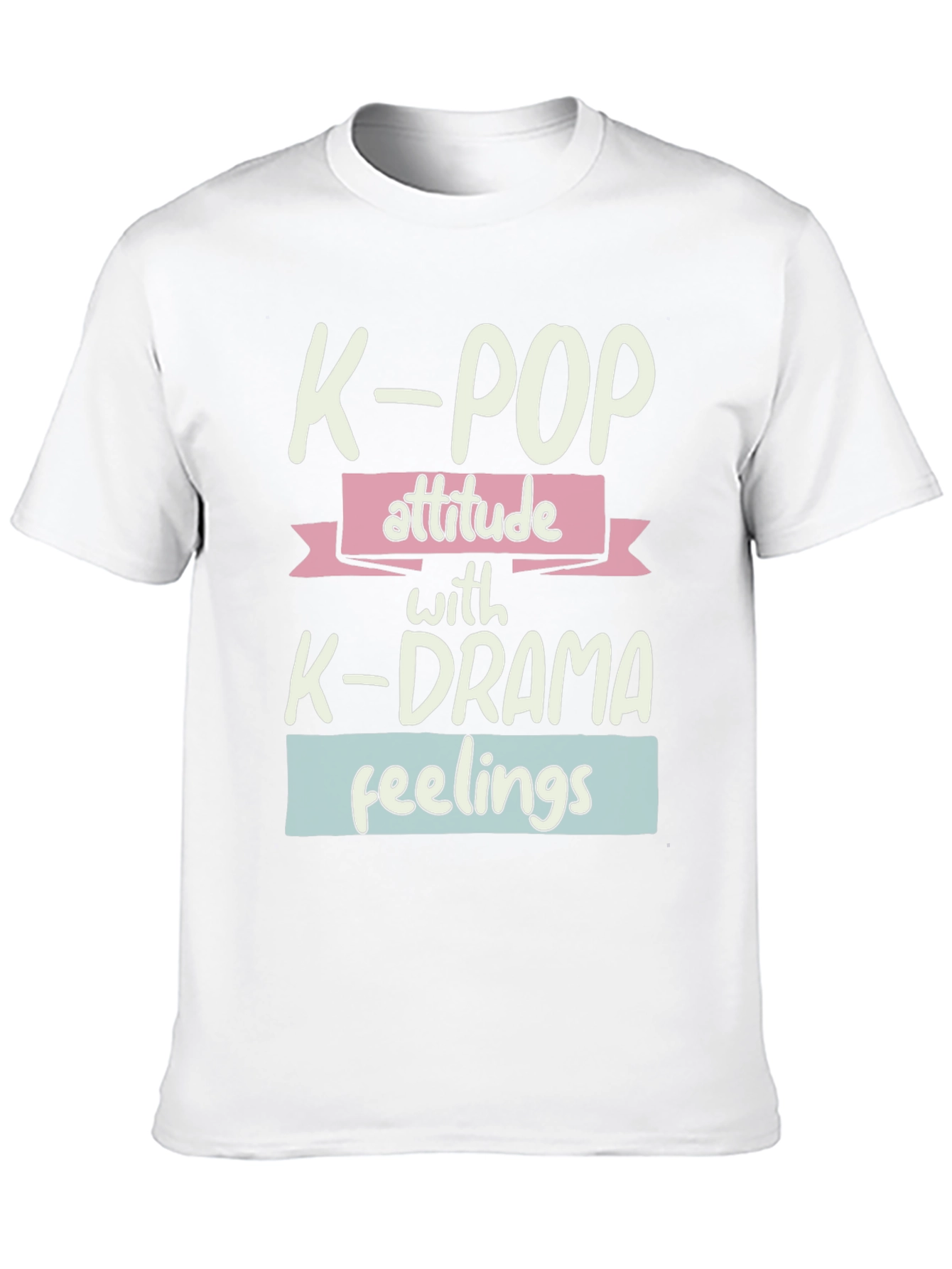 K-Pop & K-Drama Attitude Graphic Tee