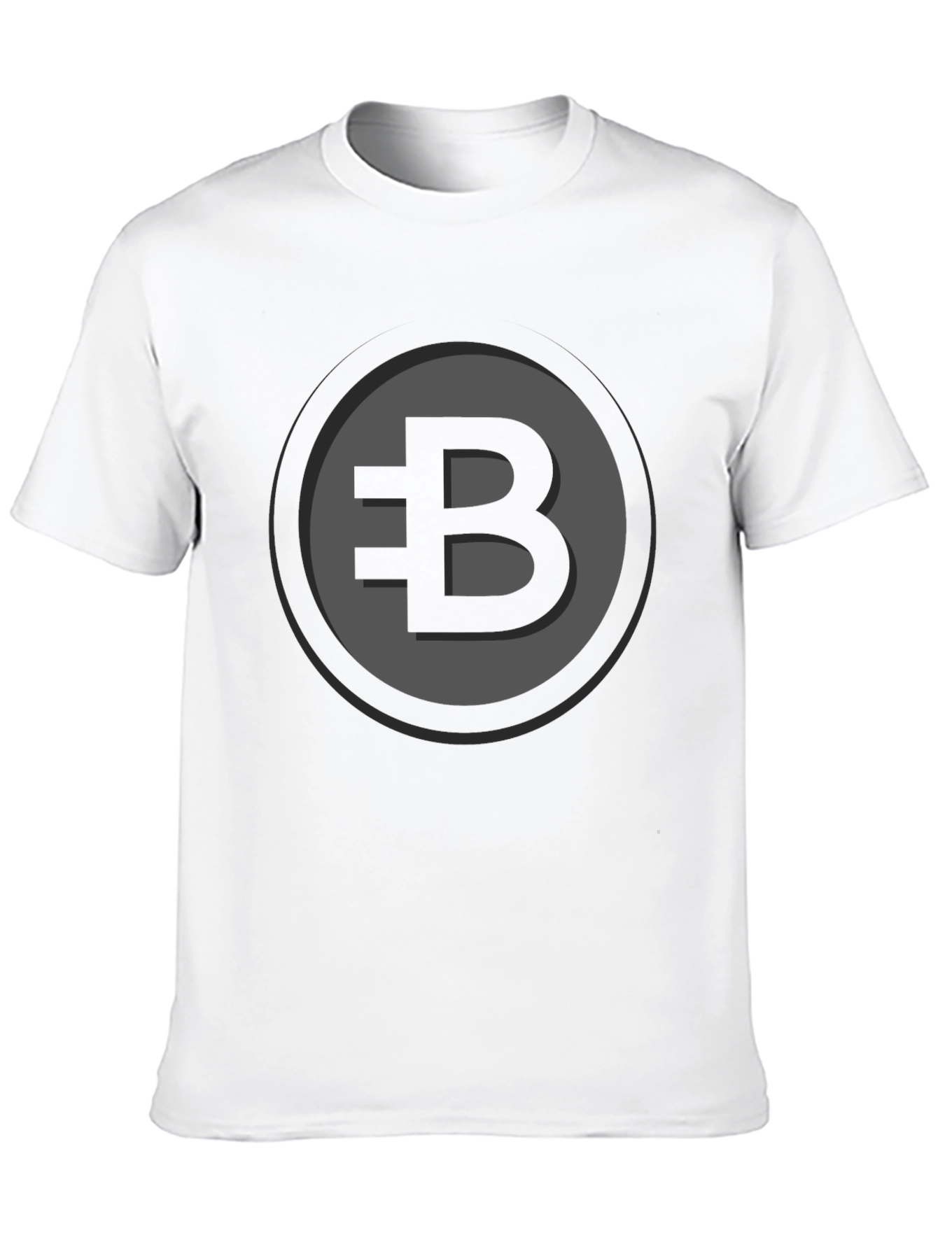 Bitcoin B Logo Black T-Shirt