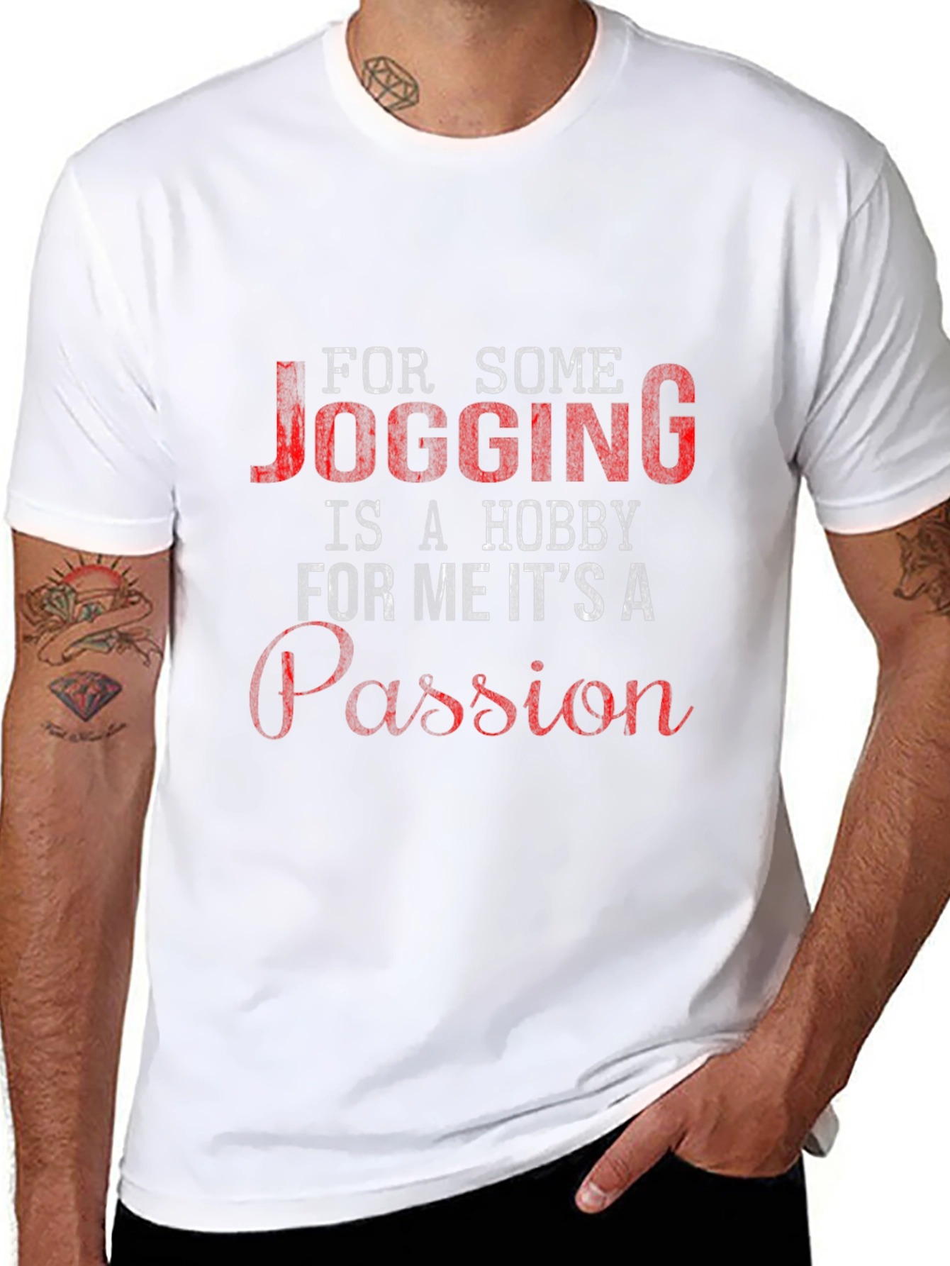 Jogging Passion Graphic T-Shirt