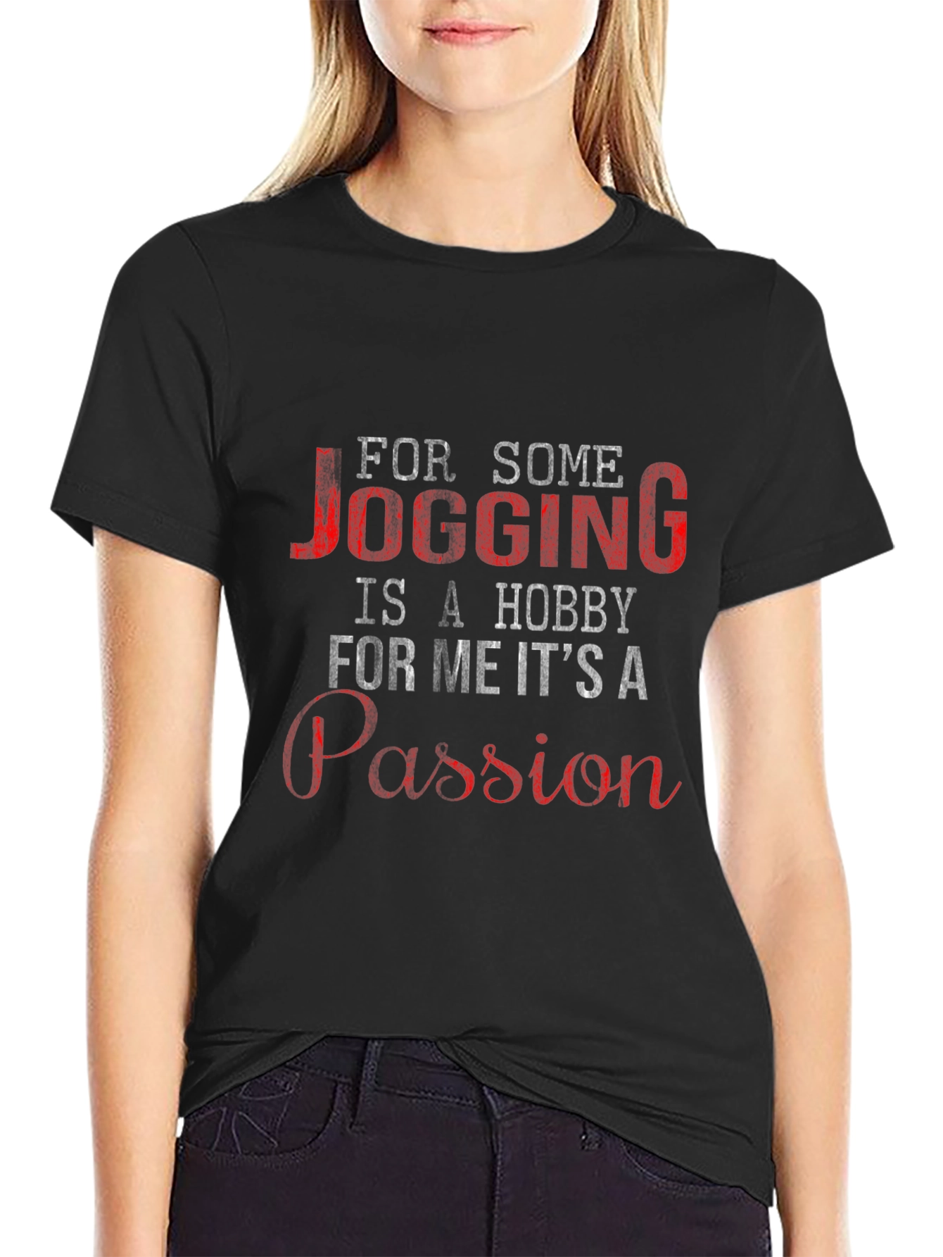 Jogging Passion Graphic T-Shirt