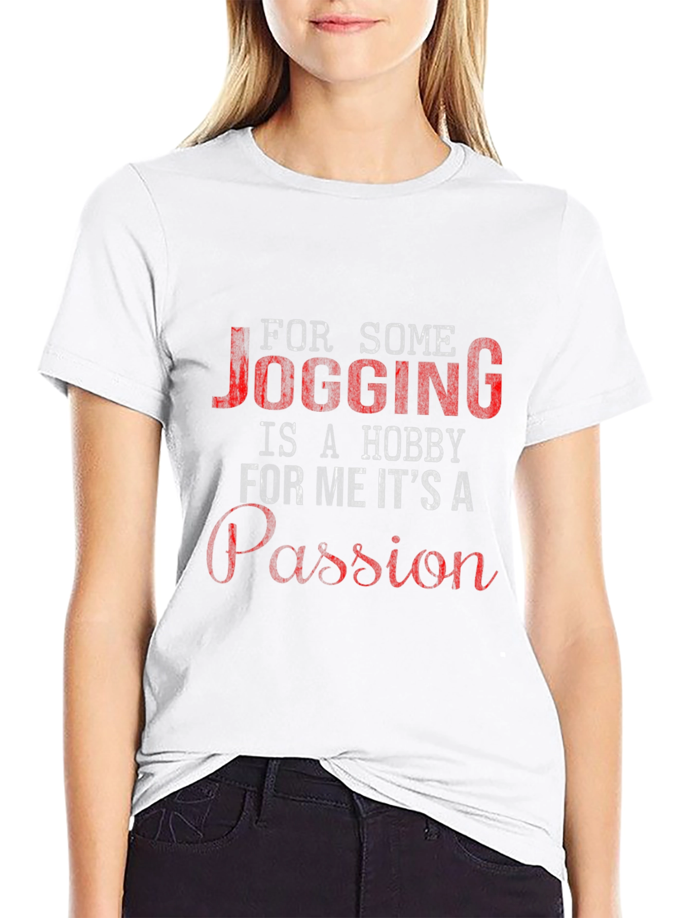 Jogging Passion Graphic T-Shirt