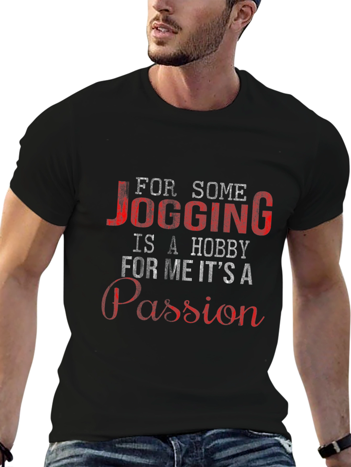 Jogging Passion Graphic T-Shirt