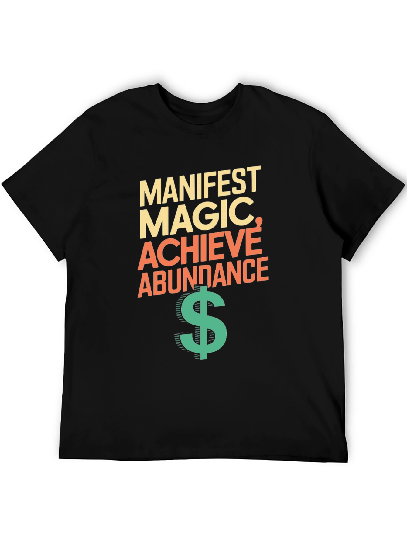 Manifest Magic Achieve Abundance Graphic T-Shirt