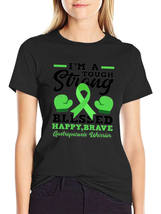Strong Gastroparesis Warrior Awareness T-Shirt