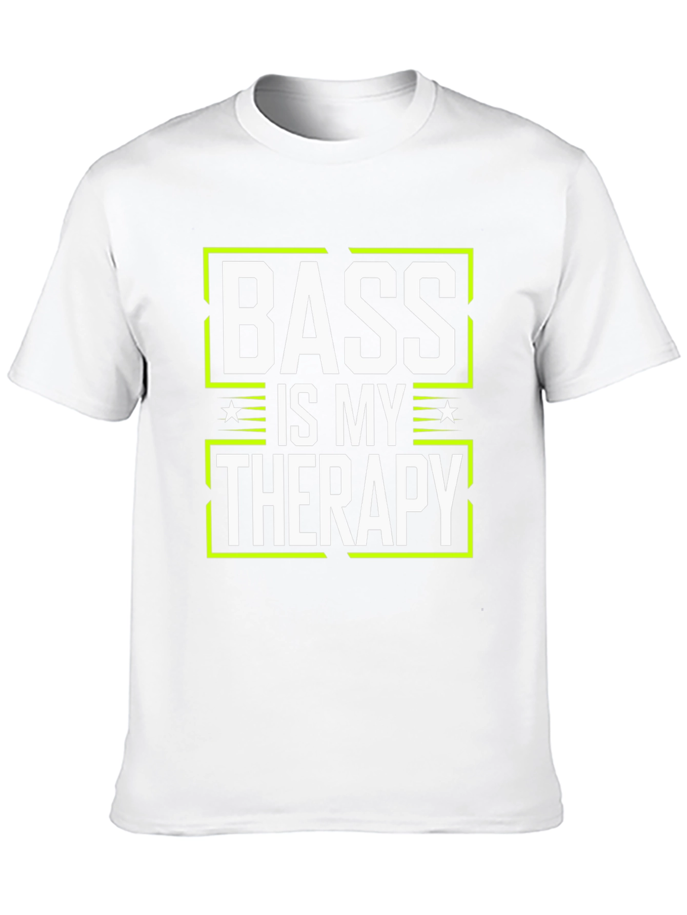 Bass is My Therapy Graphic T-Shirt